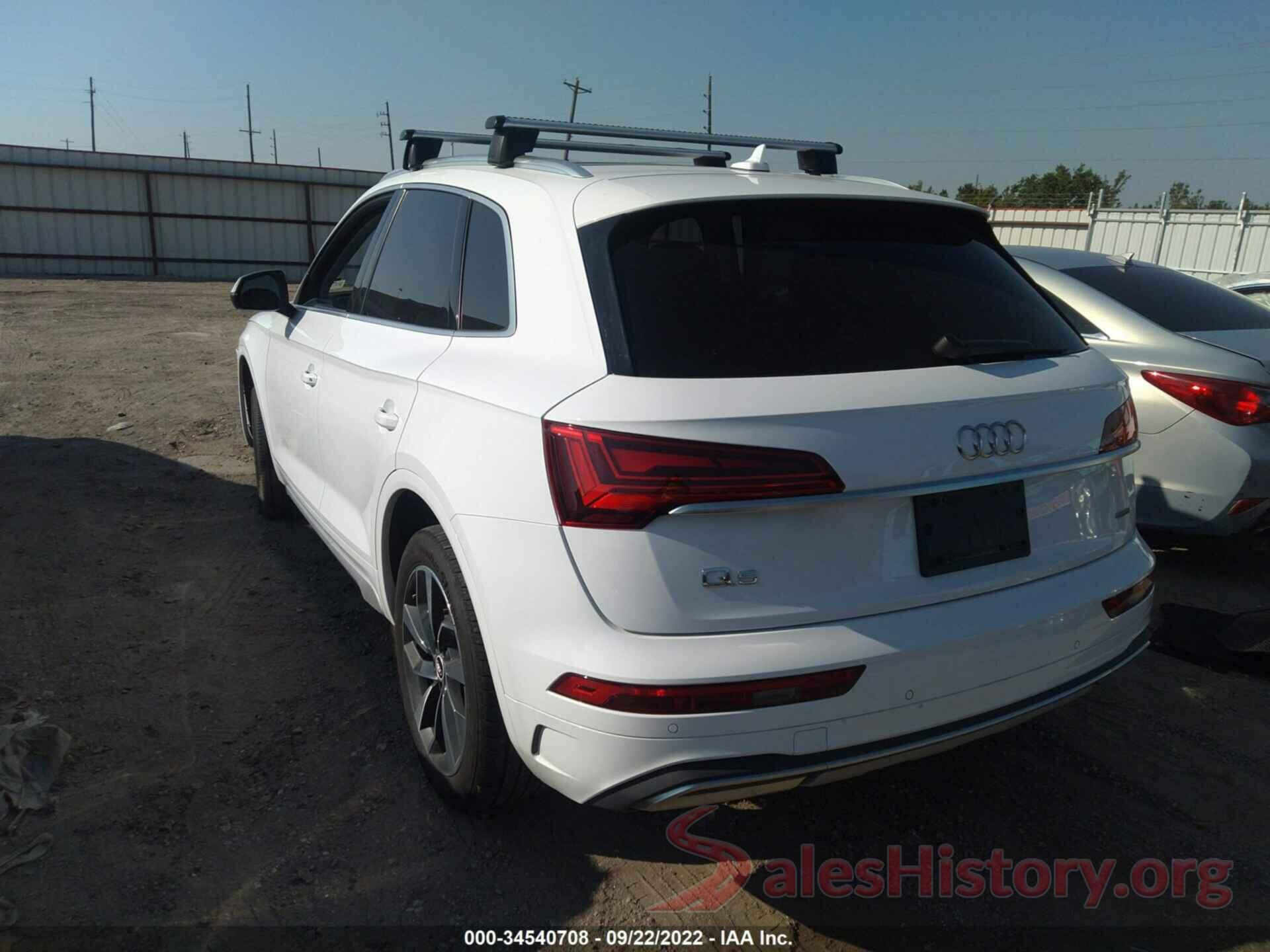 WA1BAAFYXM2020852 2021 AUDI Q5