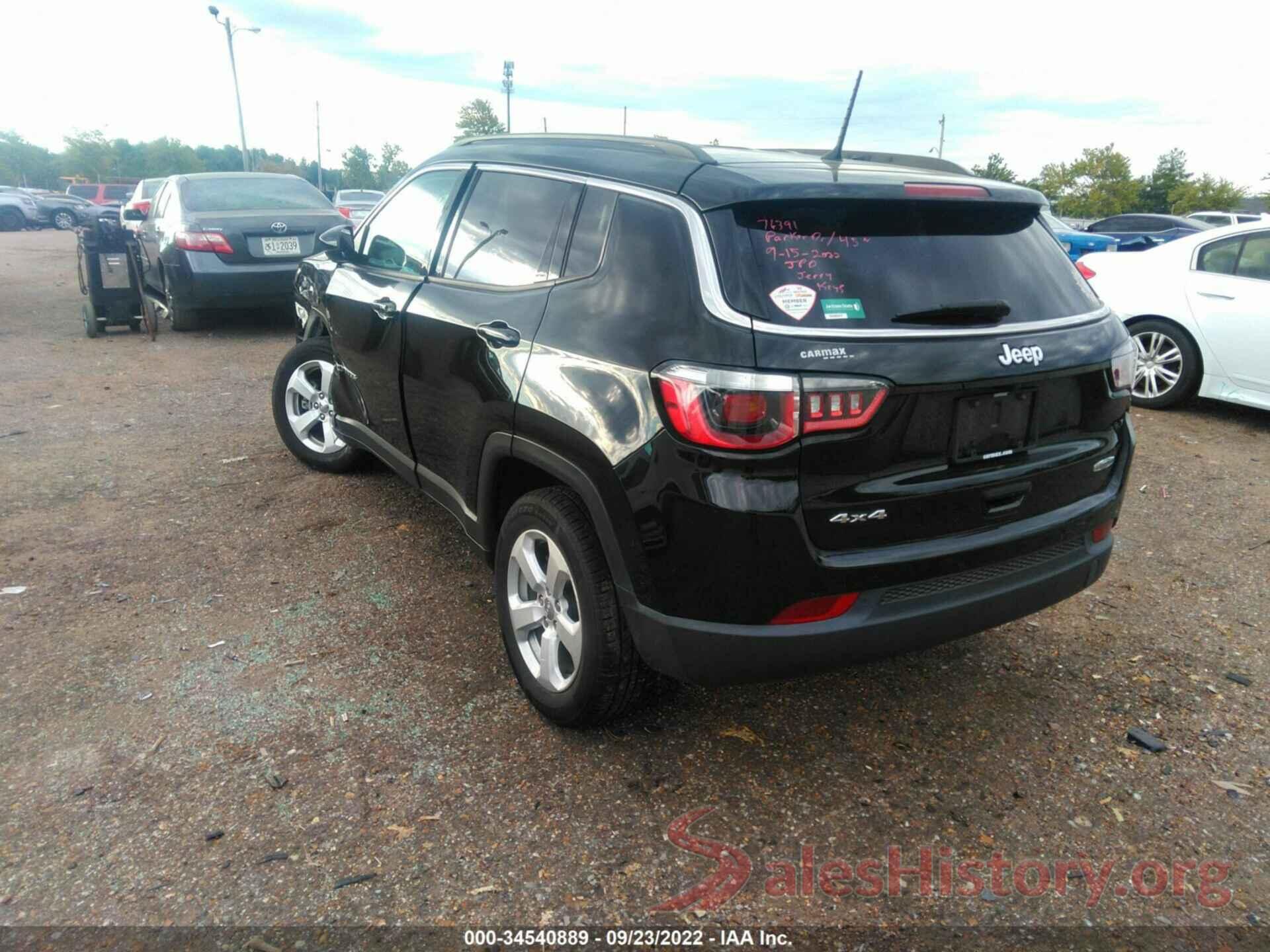 3C4NJDBB0JT256054 2018 JEEP COMPASS