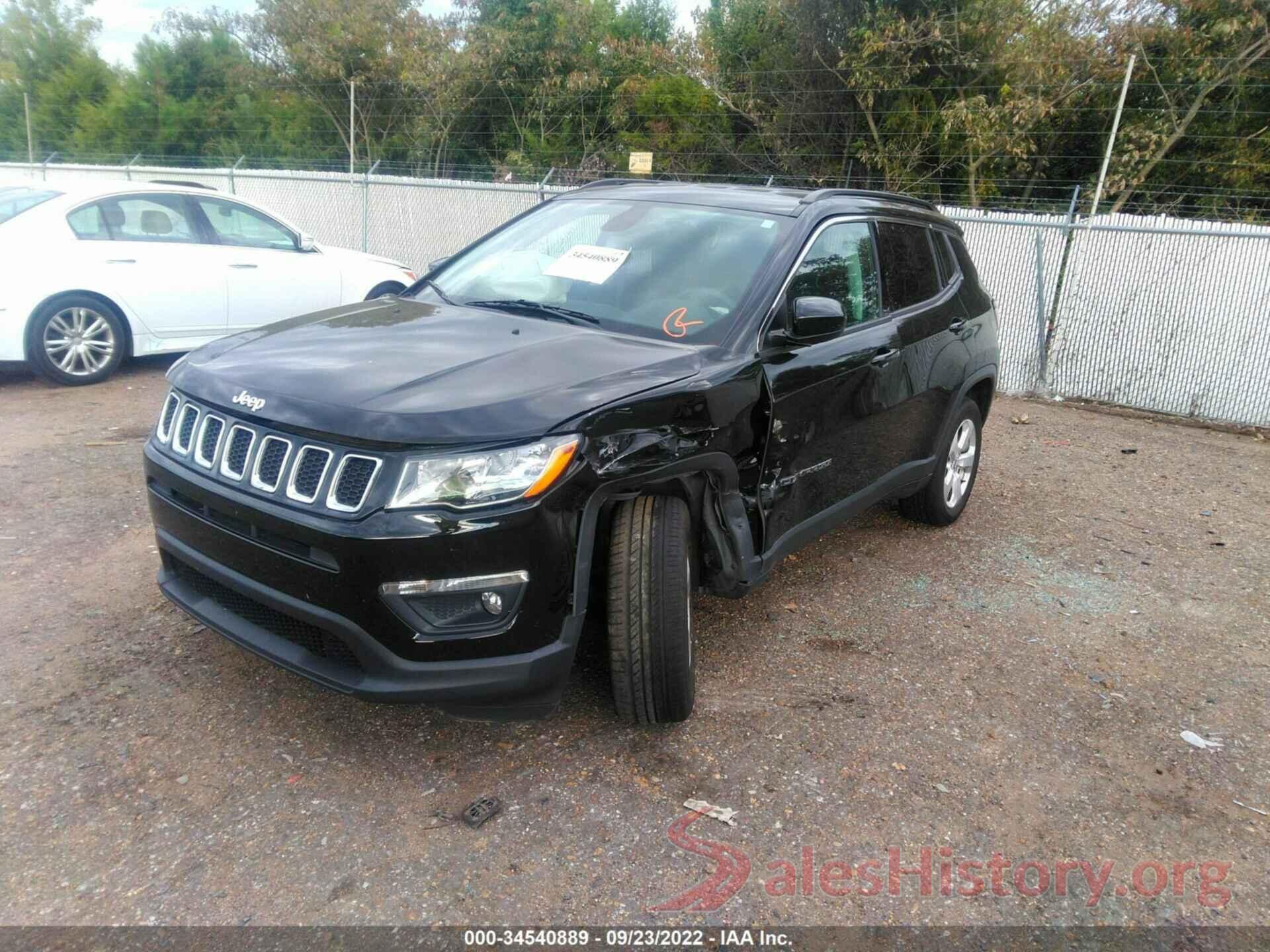 3C4NJDBB0JT256054 2018 JEEP COMPASS