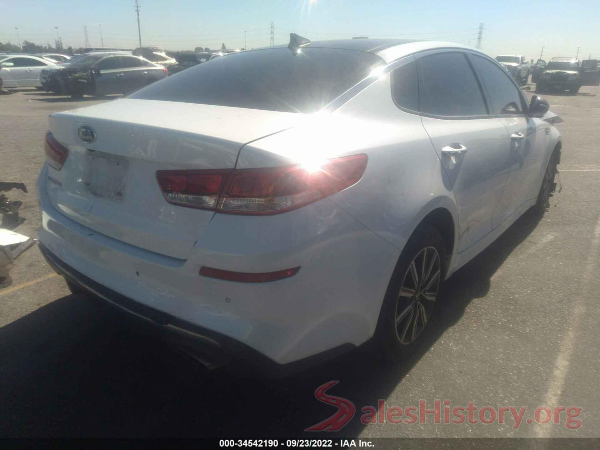 5XXGT4L33KG337041 2019 KIA OPTIMA