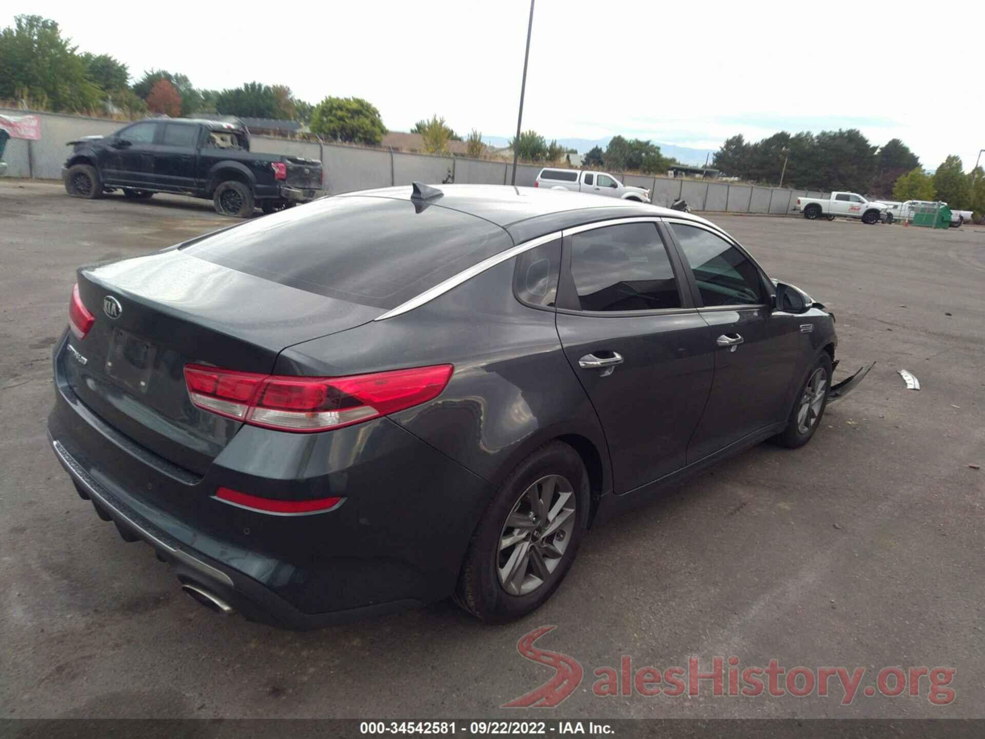 5XXGT4L33LG437786 2020 KIA OPTIMA