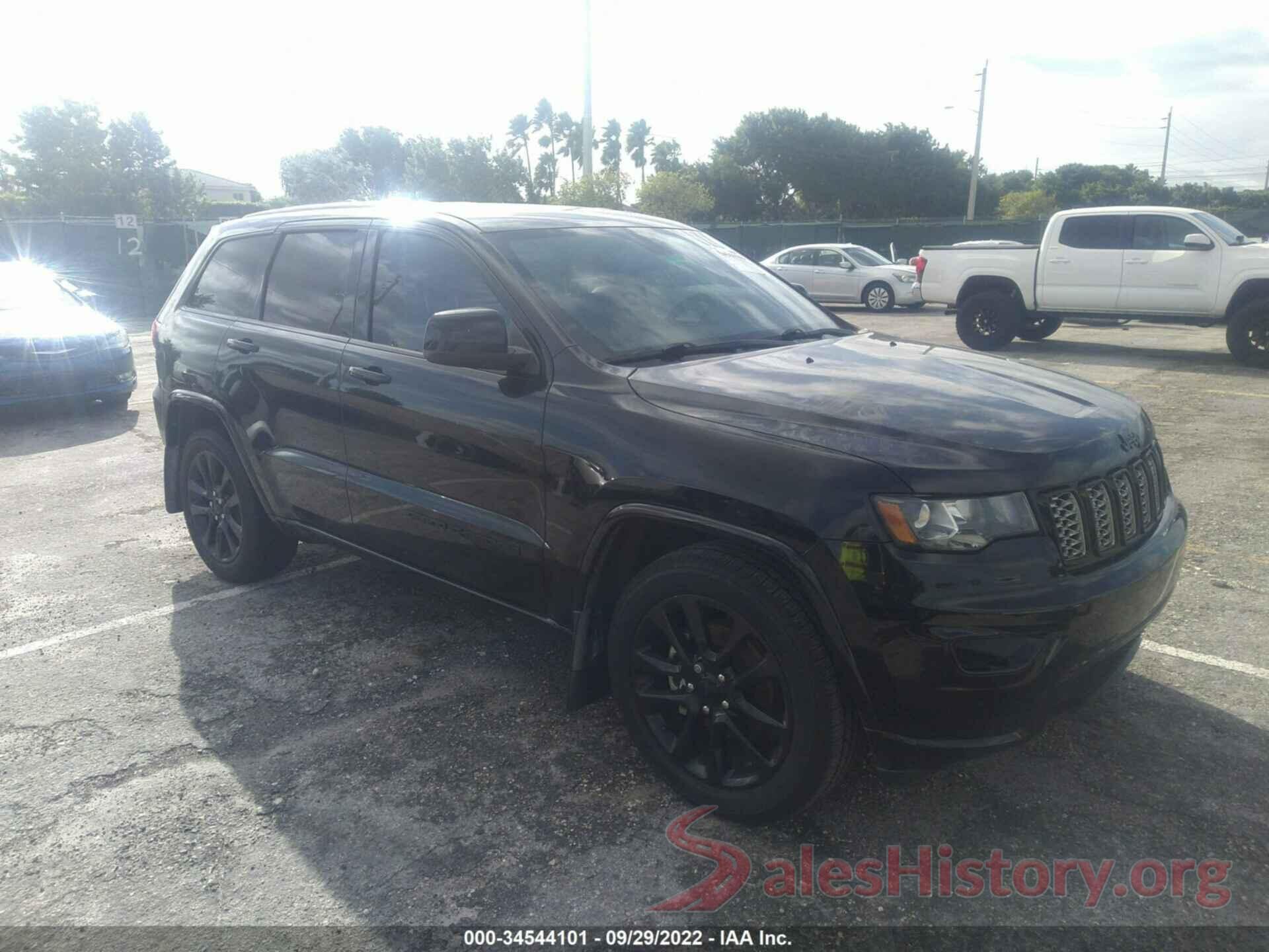 1C4RJEAGXJC485180 2018 JEEP GRAND CHEROKEE