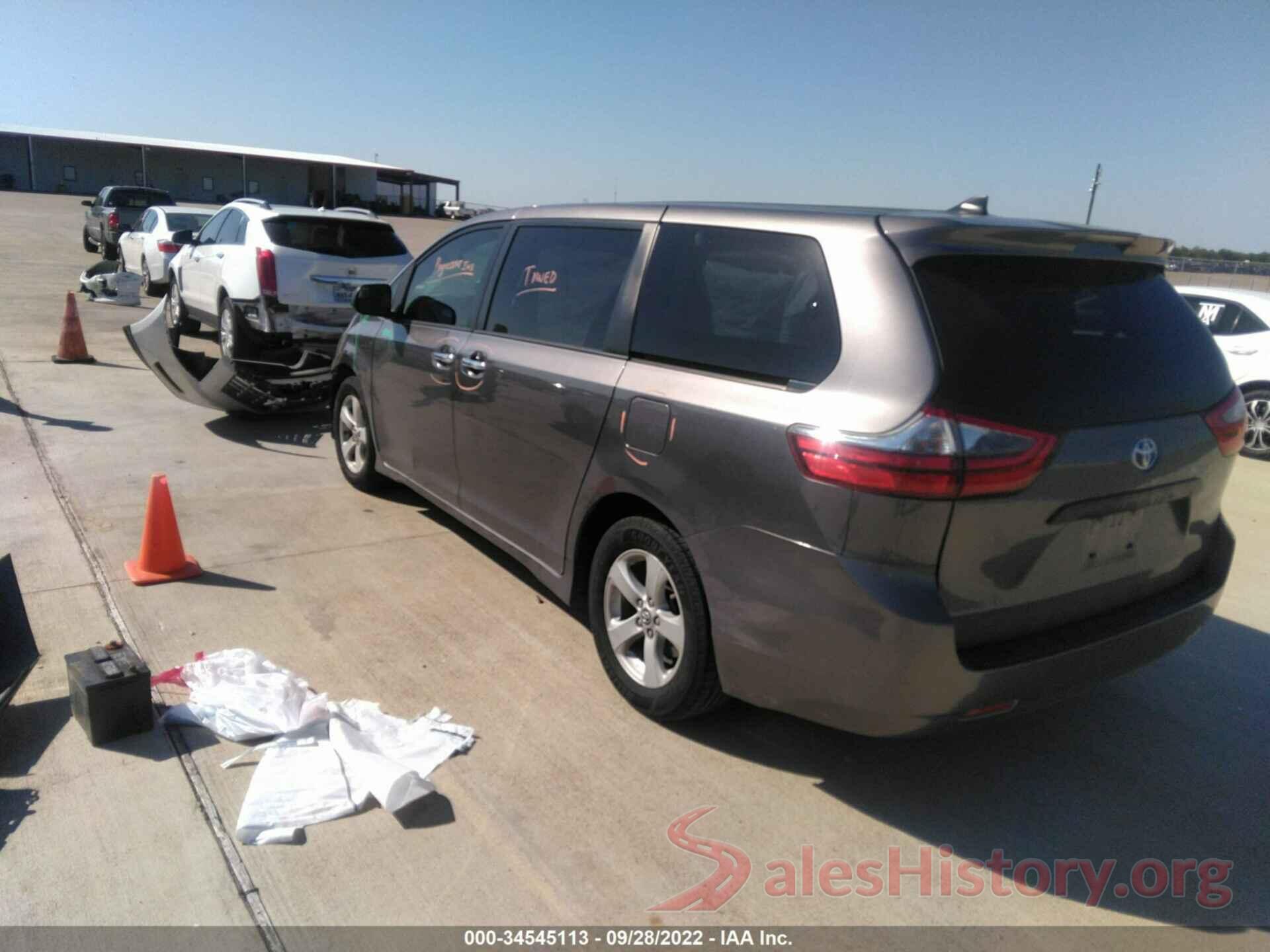 5TDZZ3DC2LS034221 2020 TOYOTA SIENNA