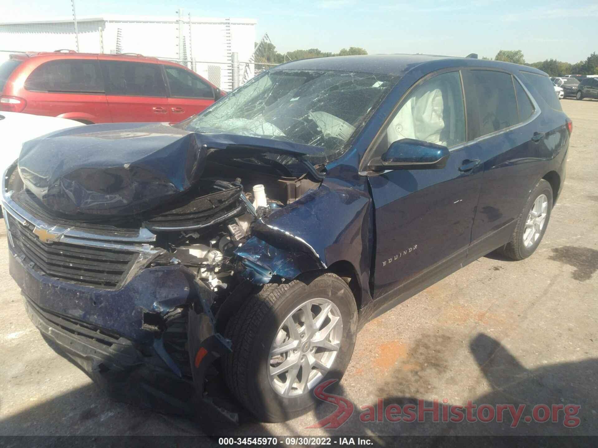 3GNAXTEV7NL135242 2022 CHEVROLET EQUINOX