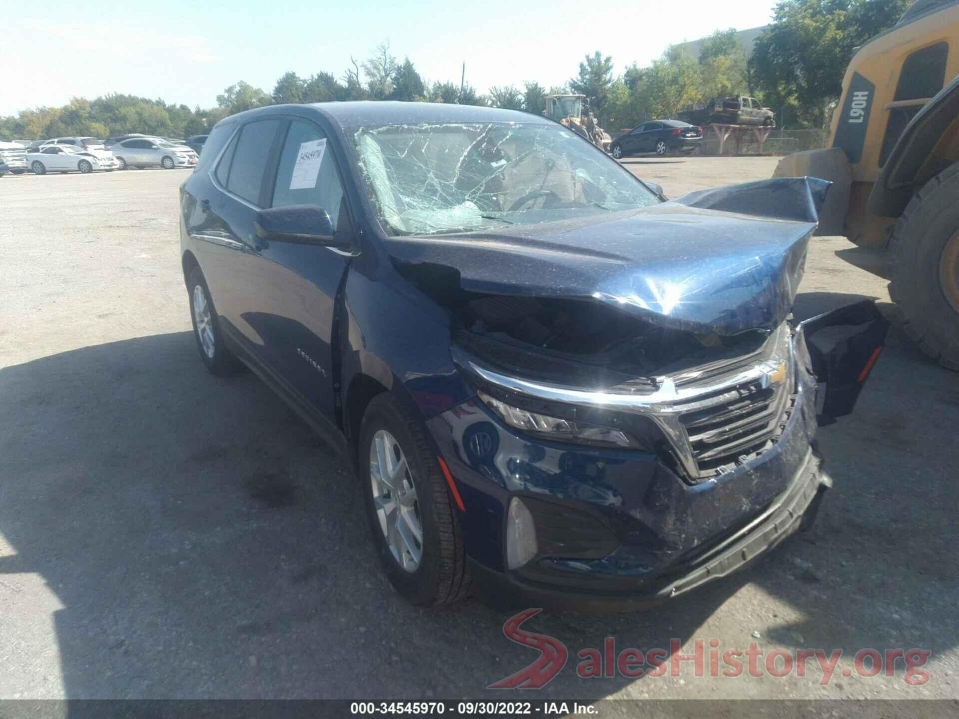 3GNAXTEV7NL135242 2022 CHEVROLET EQUINOX