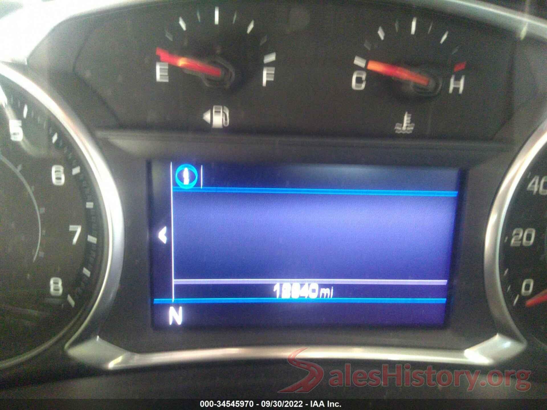 3GNAXTEV7NL135242 2022 CHEVROLET EQUINOX