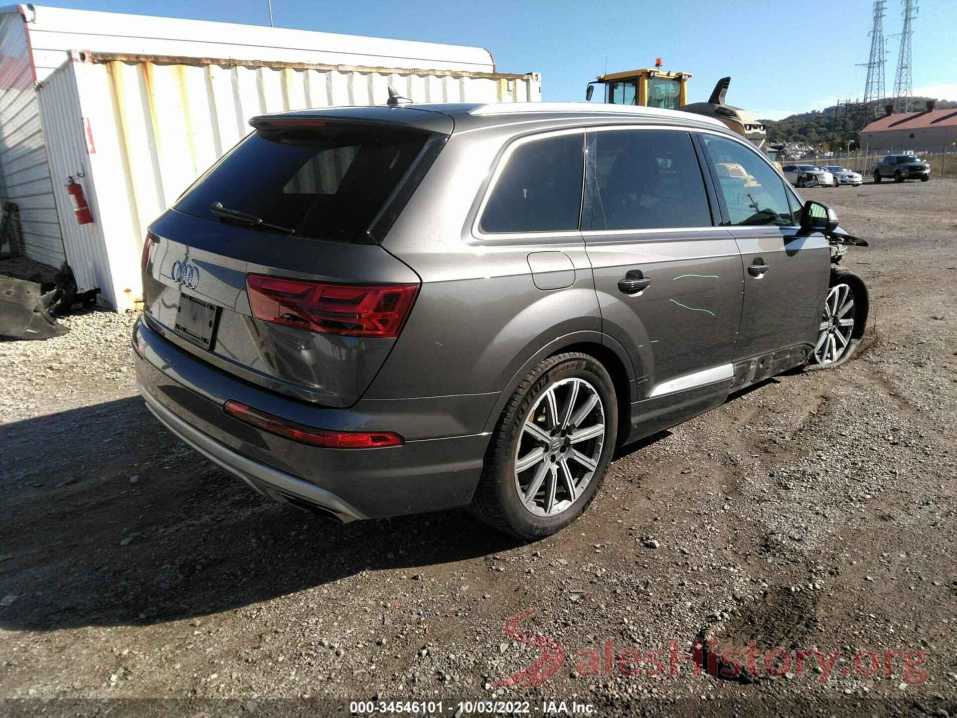 WA1LAAF74KD001890 2019 AUDI Q7