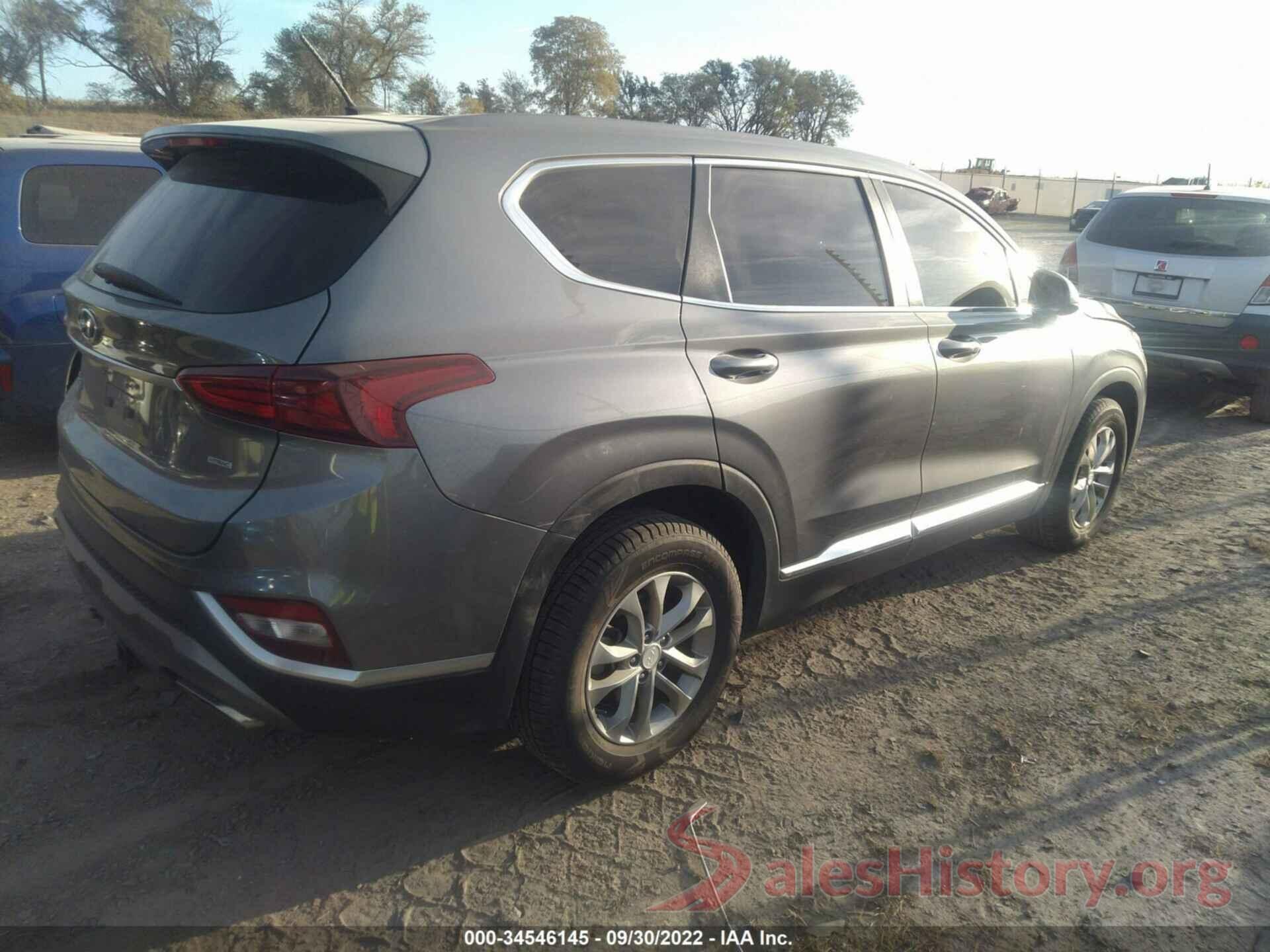 5NMS2CAD3KH105074 2019 HYUNDAI SANTA FE