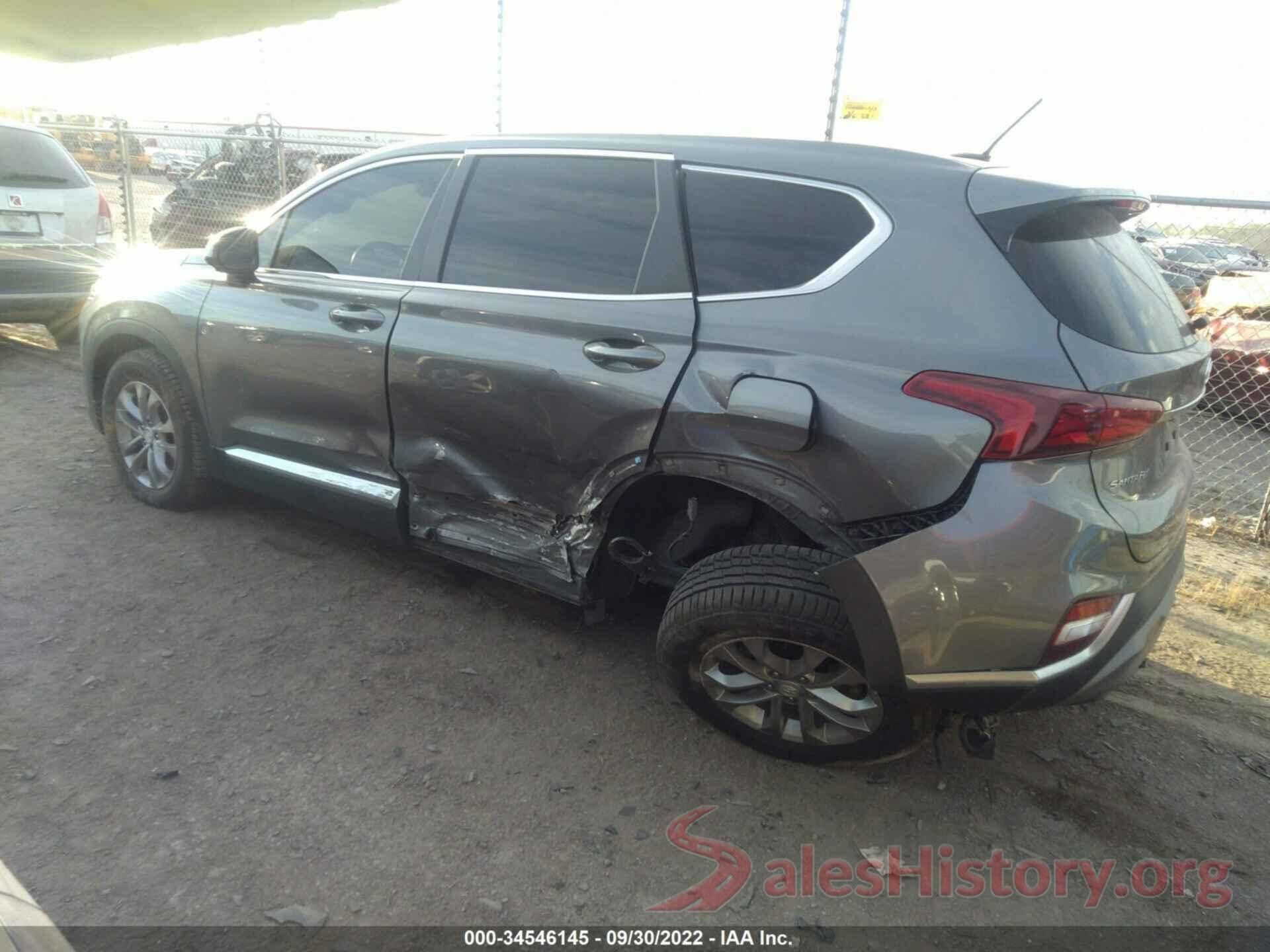 5NMS2CAD3KH105074 2019 HYUNDAI SANTA FE