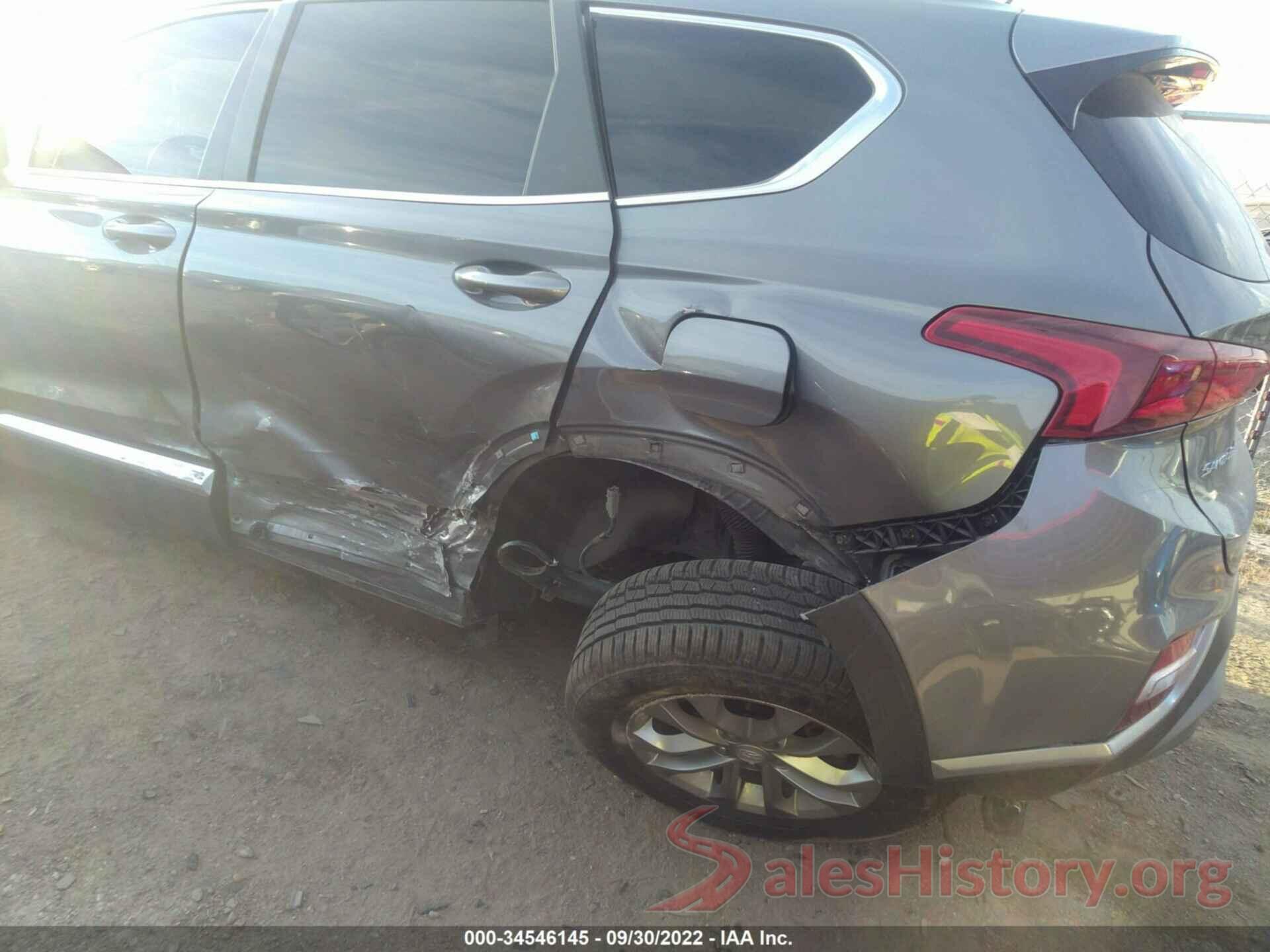 5NMS2CAD3KH105074 2019 HYUNDAI SANTA FE