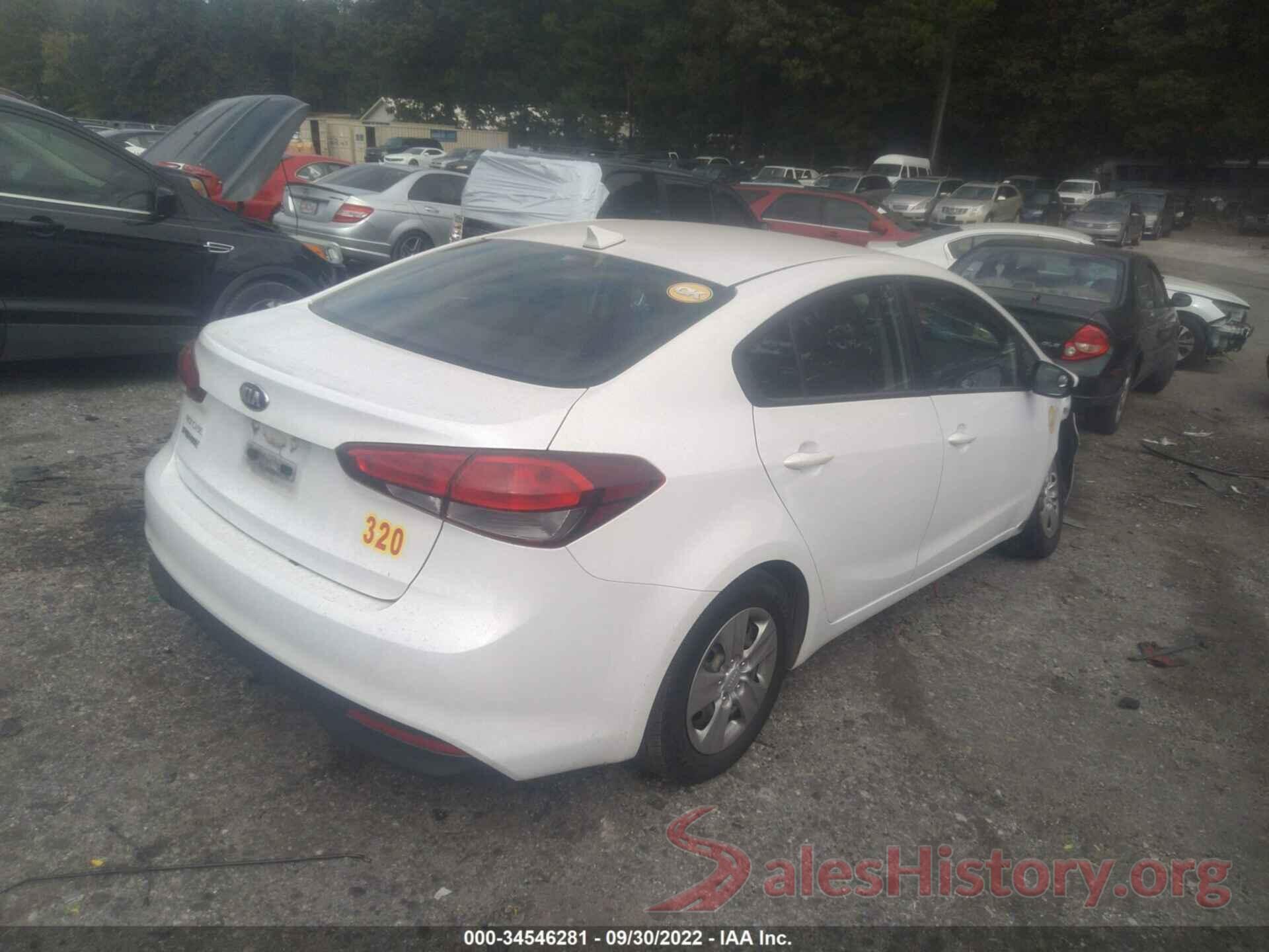 3KPFL4A75JE209490 2018 KIA FORTE