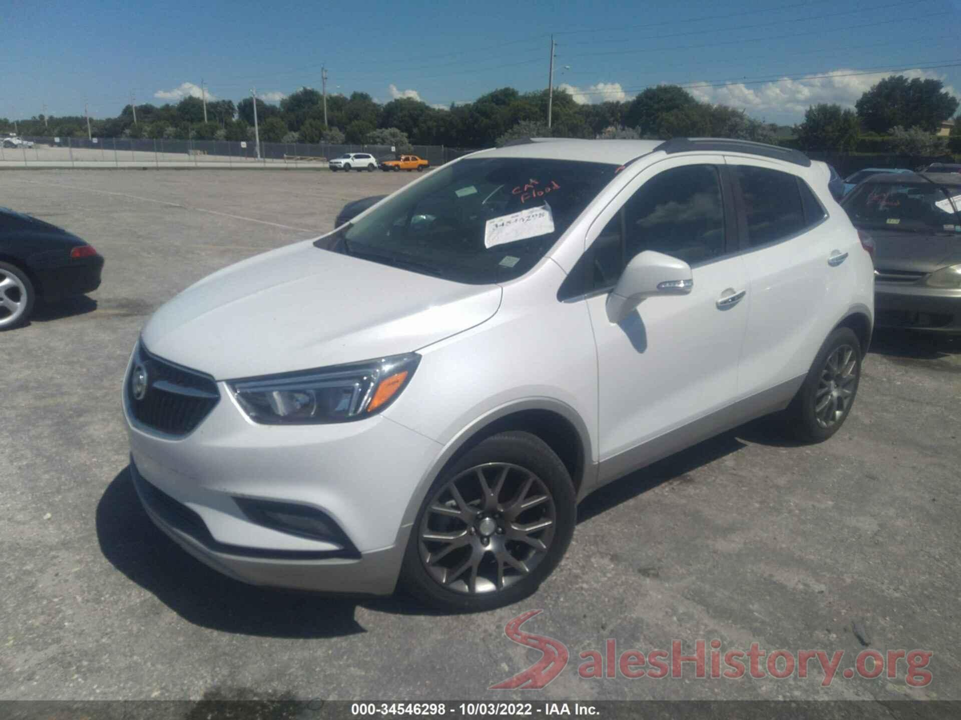 KL4CJ1SB3KB763923 2019 BUICK ENCORE