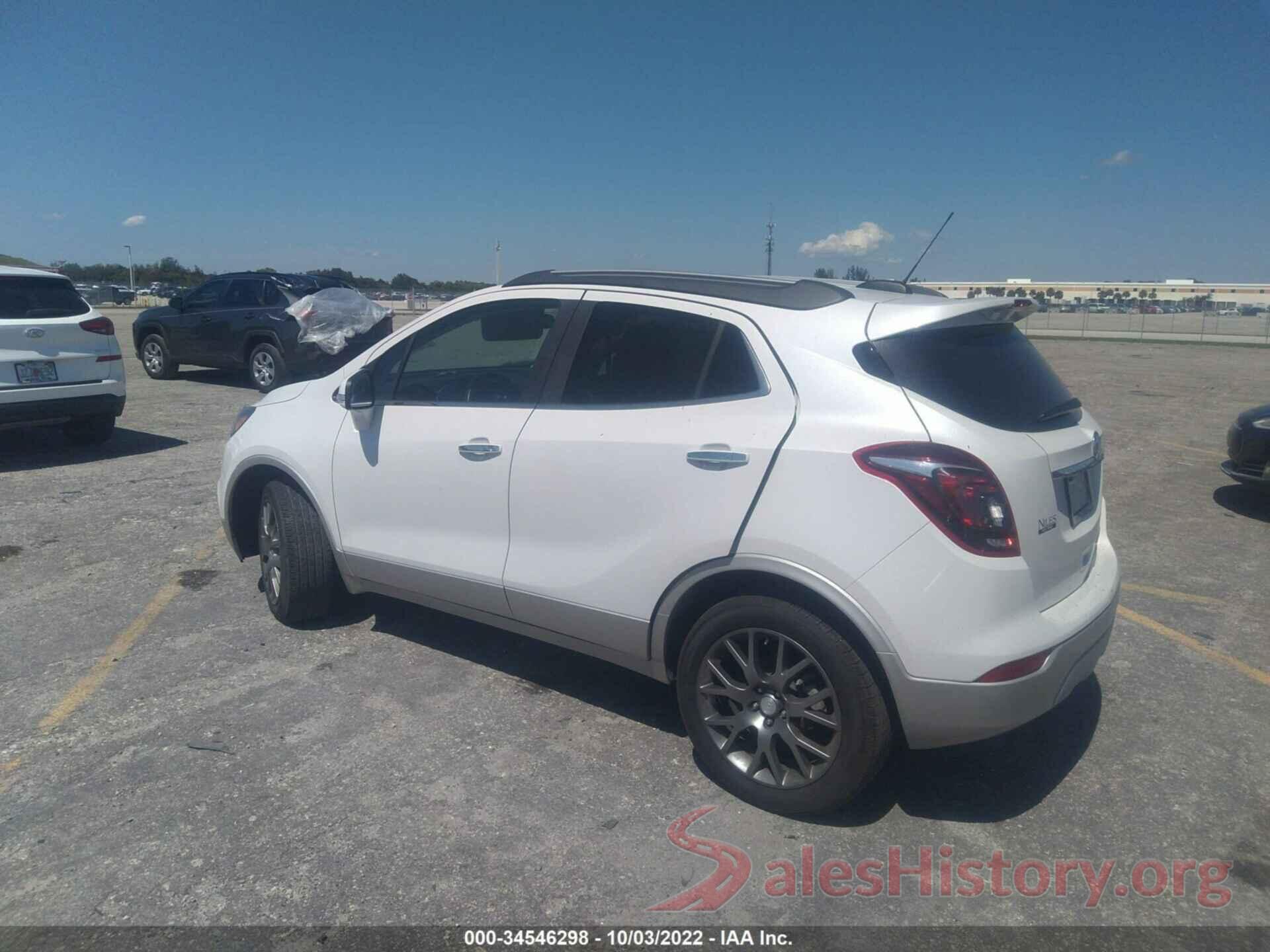 KL4CJ1SB3KB763923 2019 BUICK ENCORE