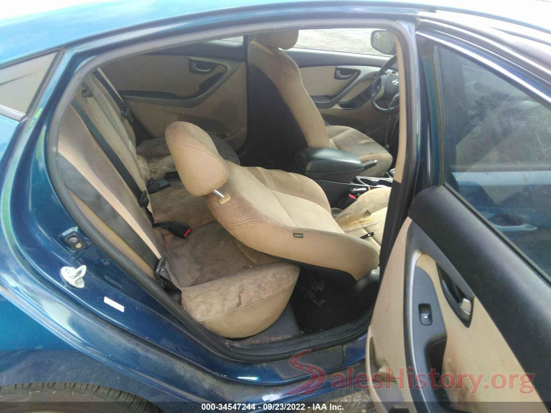 KMHDH4AE4FU346772 2015 HYUNDAI ELANTRA