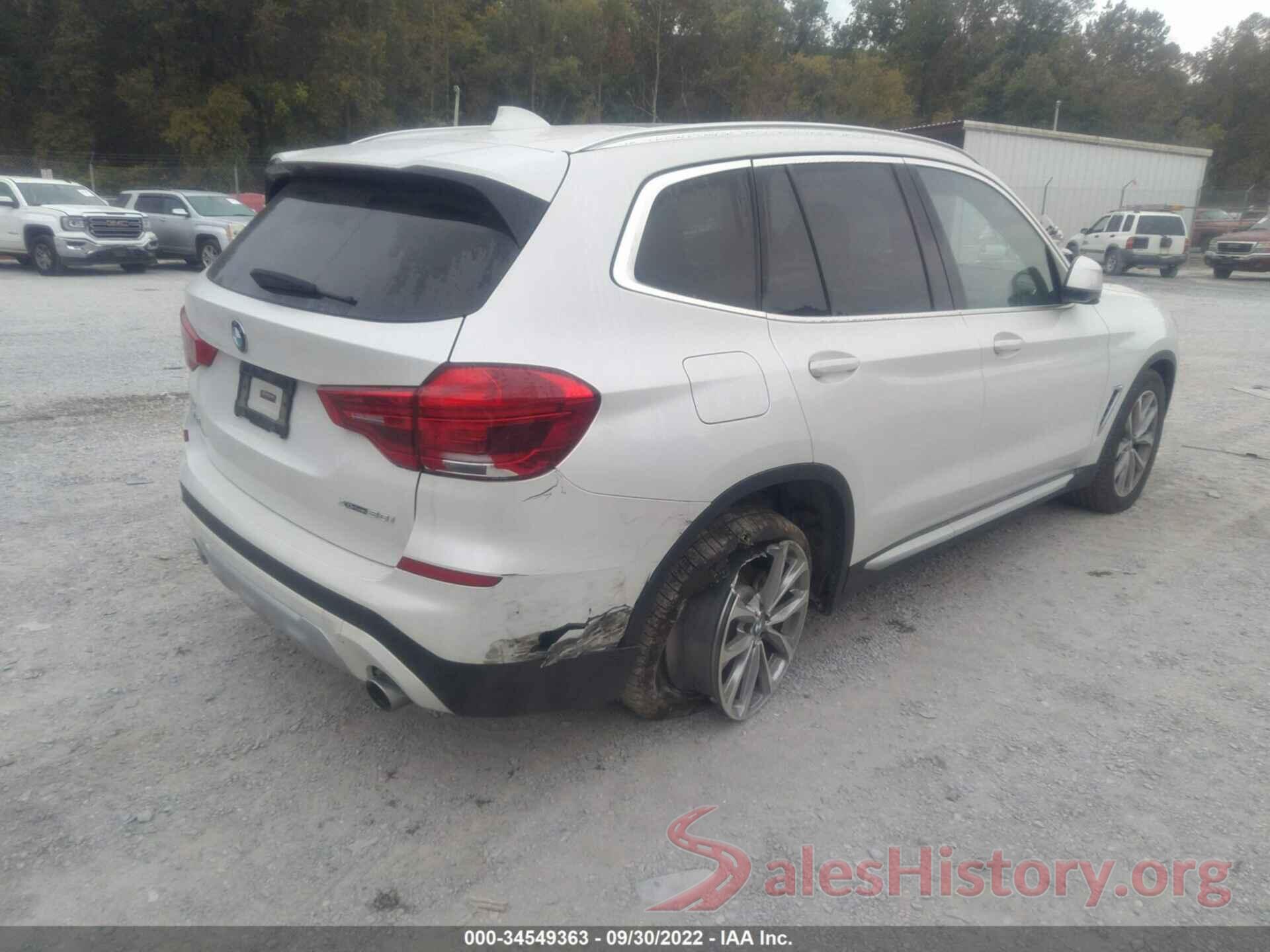 5UXTR9C52KLP91520 2019 BMW X3