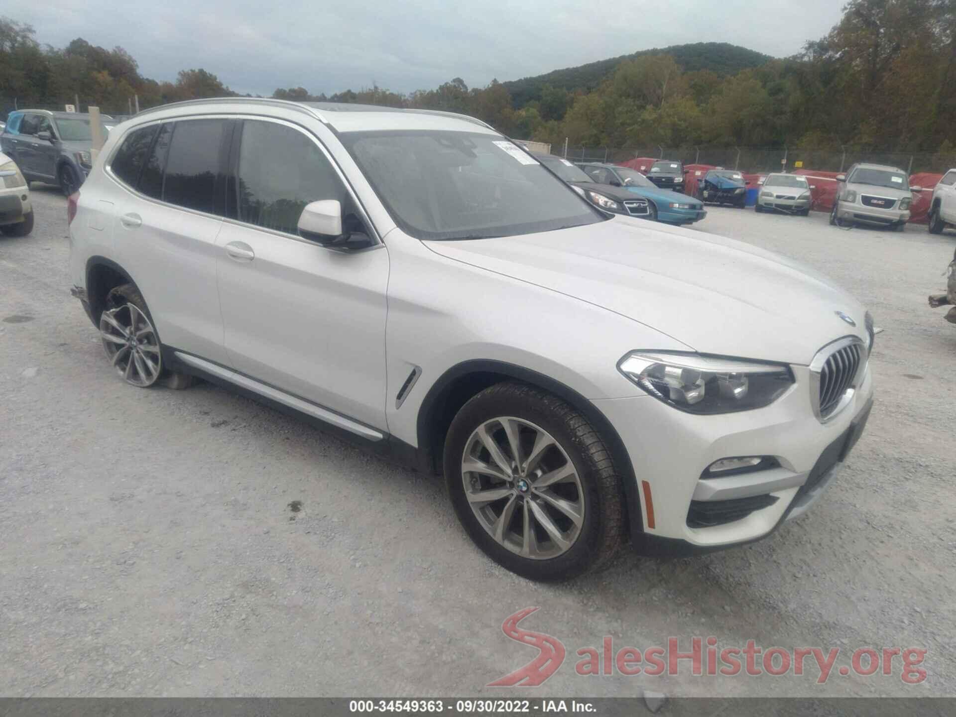 5UXTR9C52KLP91520 2019 BMW X3