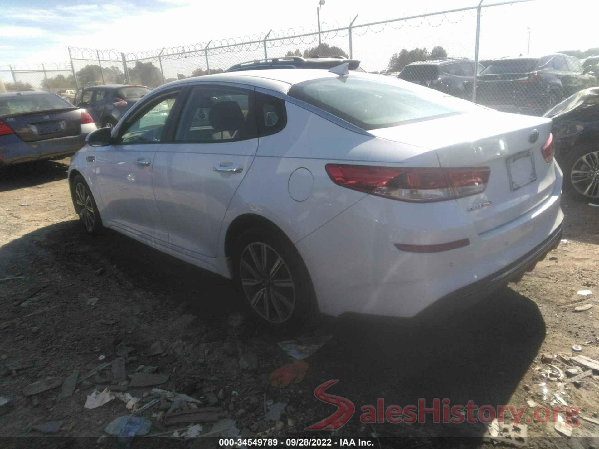 5XXGT4L35KG358988 2019 KIA OPTIMA