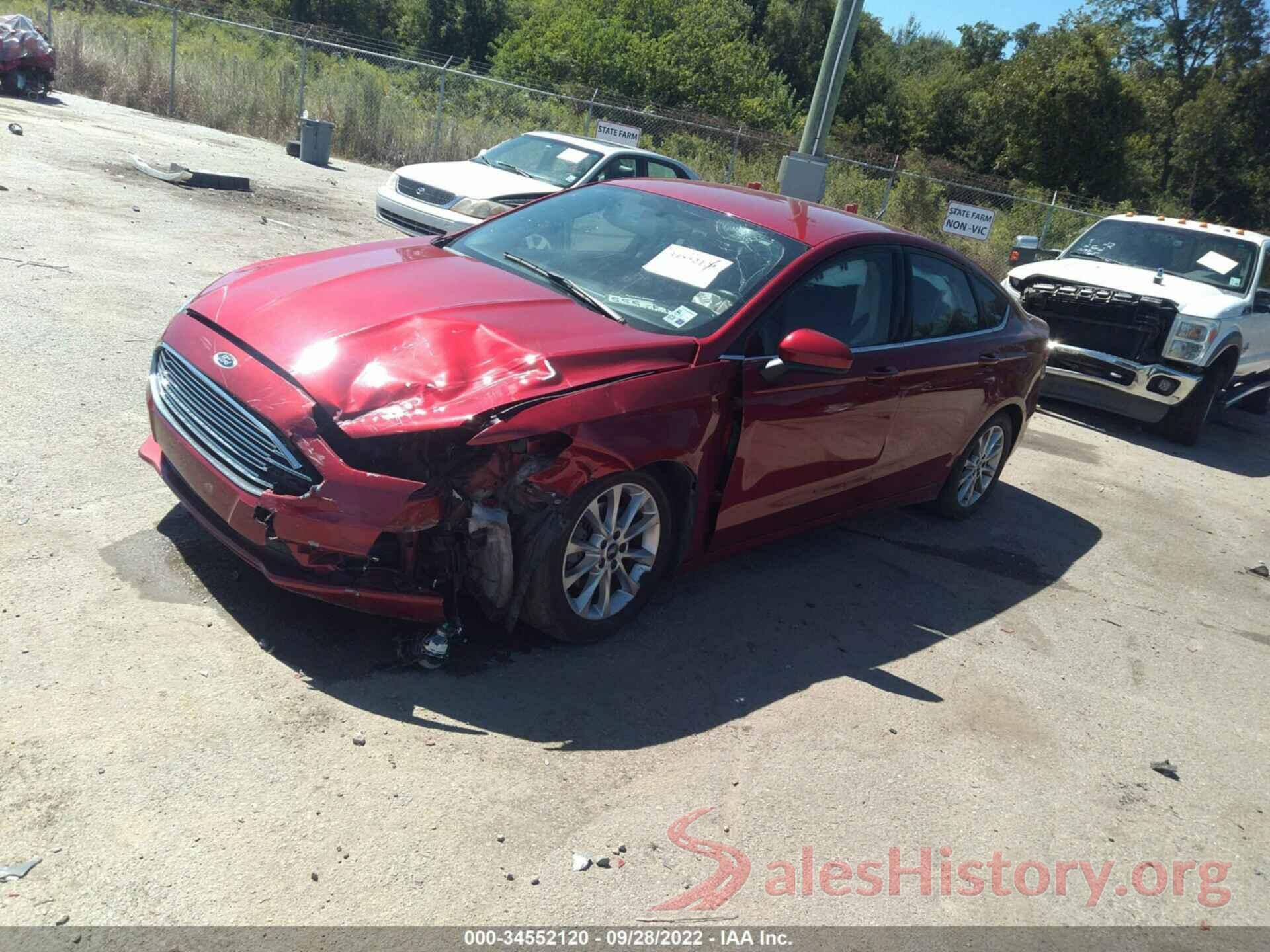 3FA6P0H73HR212142 2017 FORD FUSION