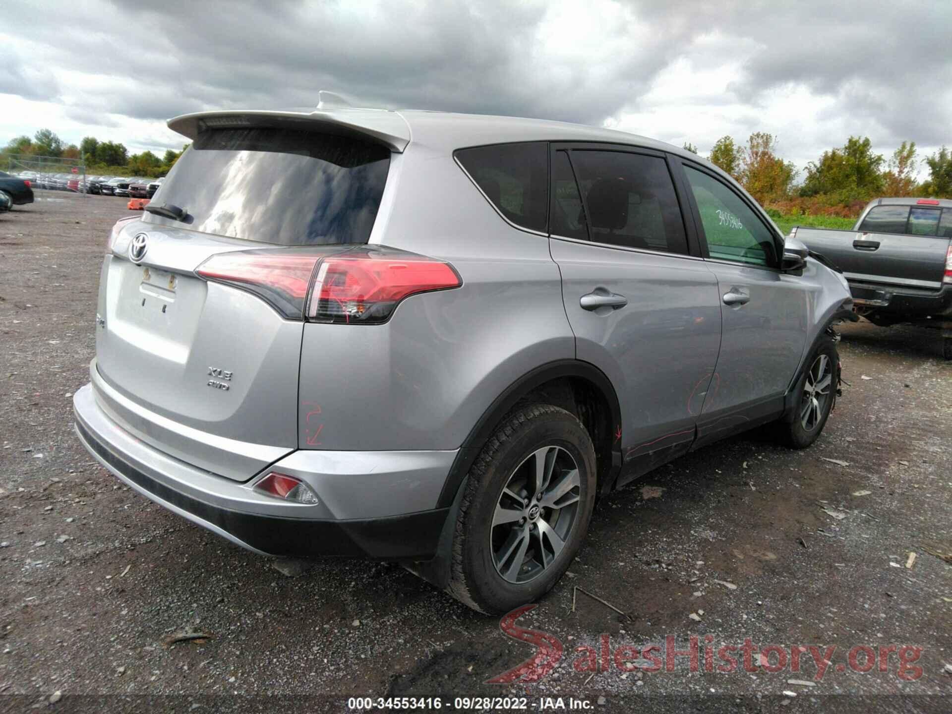 2T3RFREV6JW809322 2018 TOYOTA RAV4