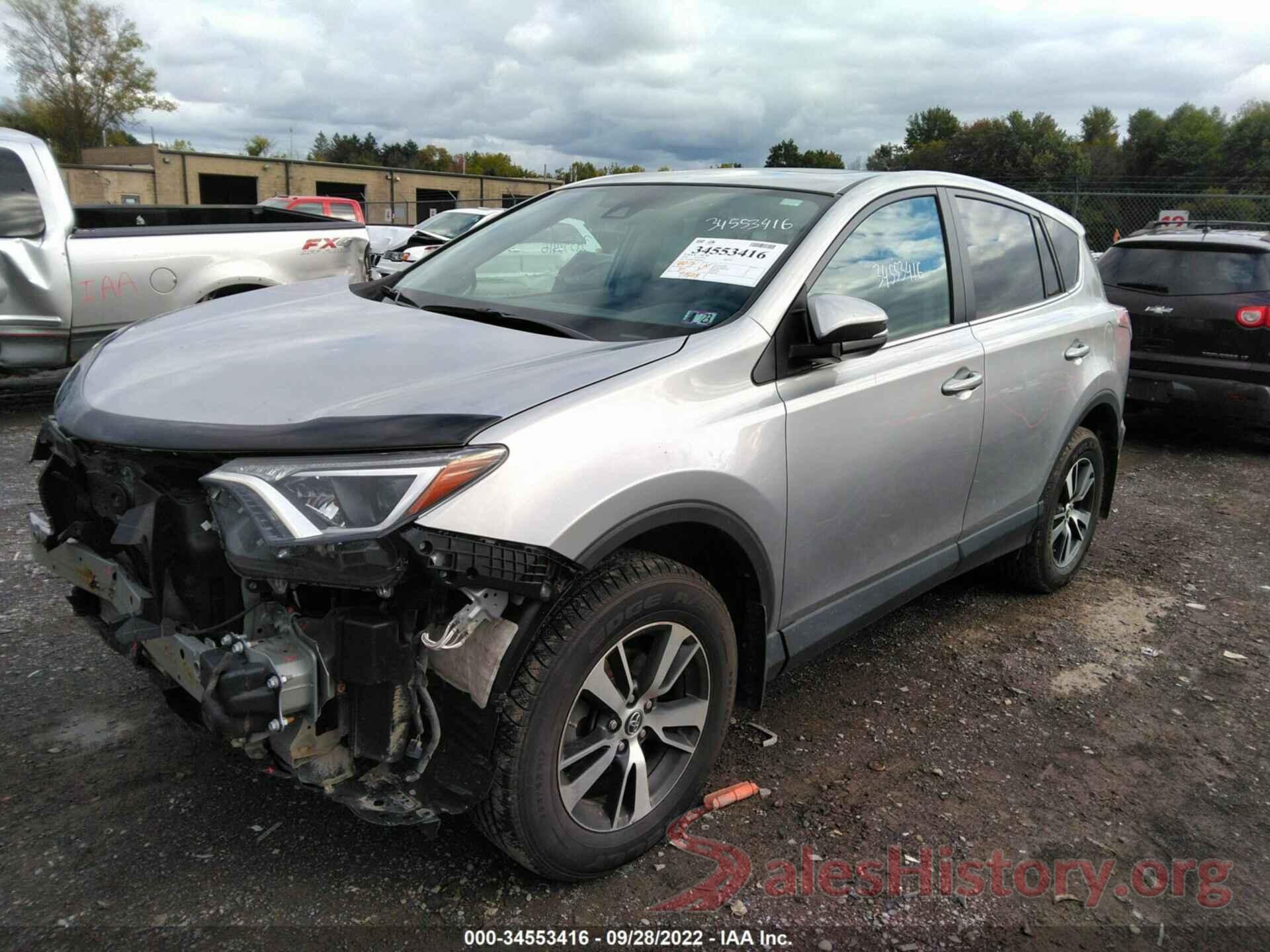 2T3RFREV6JW809322 2018 TOYOTA RAV4