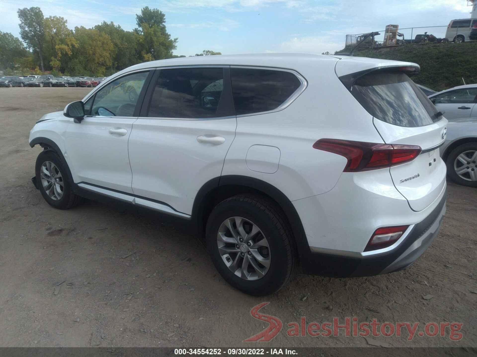 5NMS2CAD7KH119821 2019 HYUNDAI SANTA FE