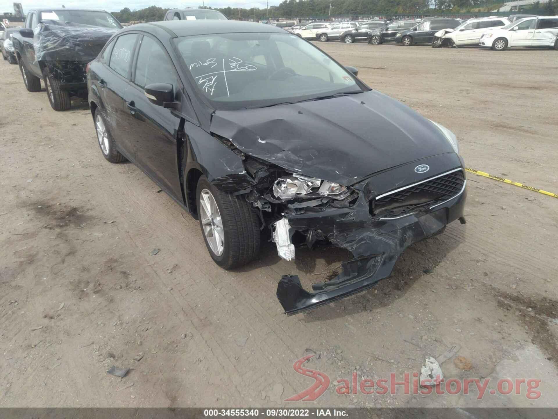 1FADP3F26HL249555 2017 FORD FOCUS