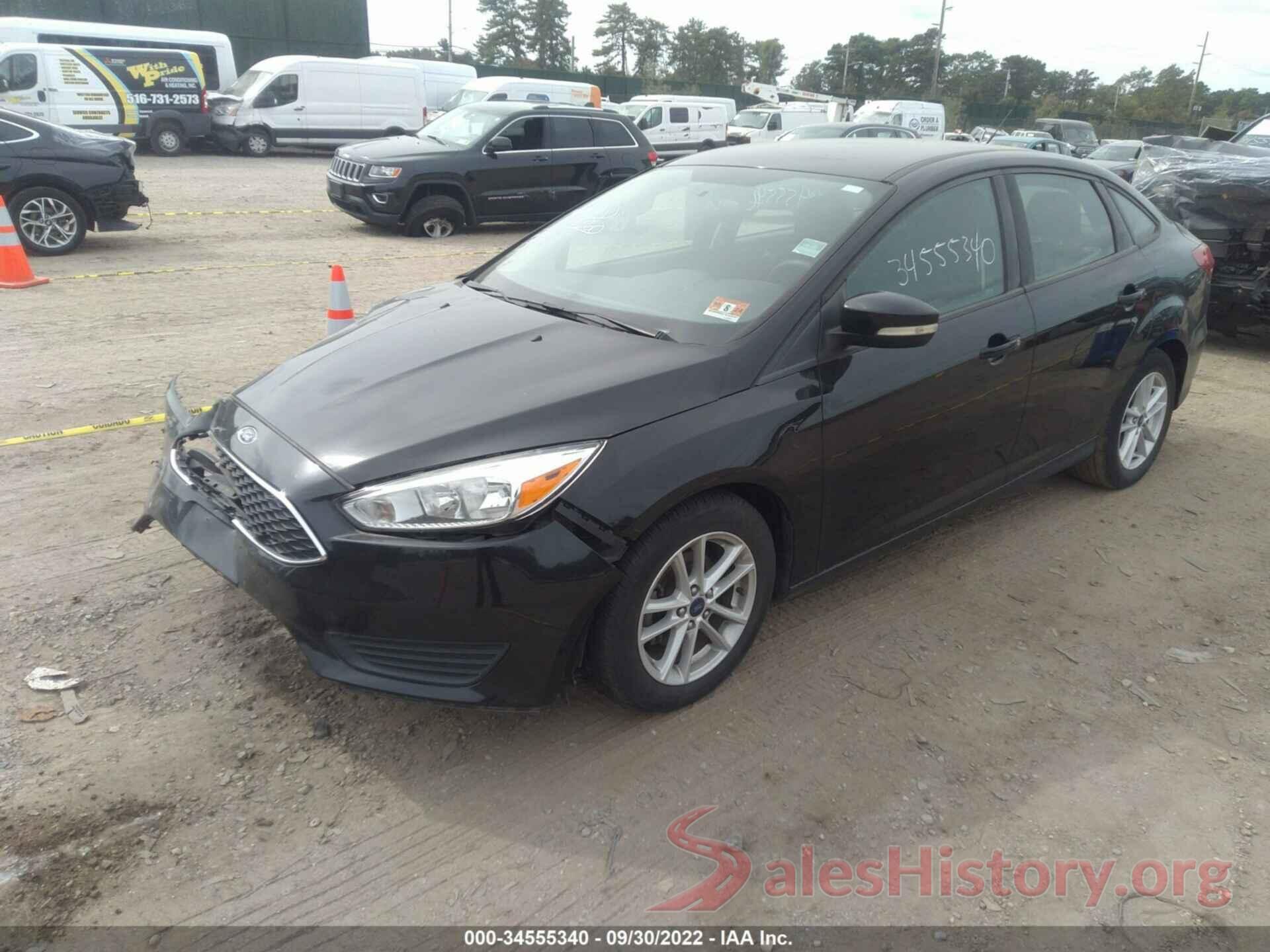 1FADP3F26HL249555 2017 FORD FOCUS