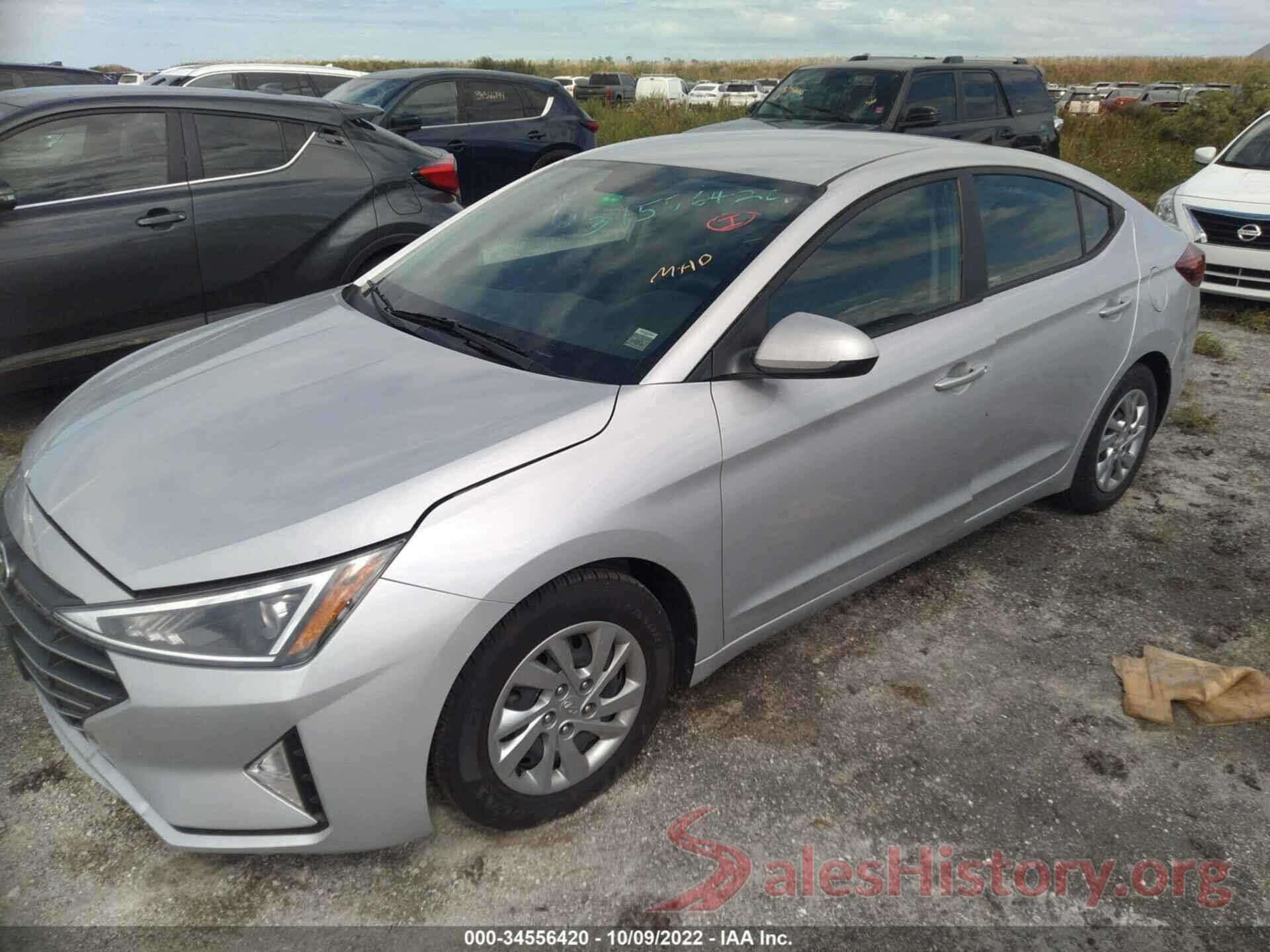 KMHD74LF4KU863976 2019 HYUNDAI ELANTRA