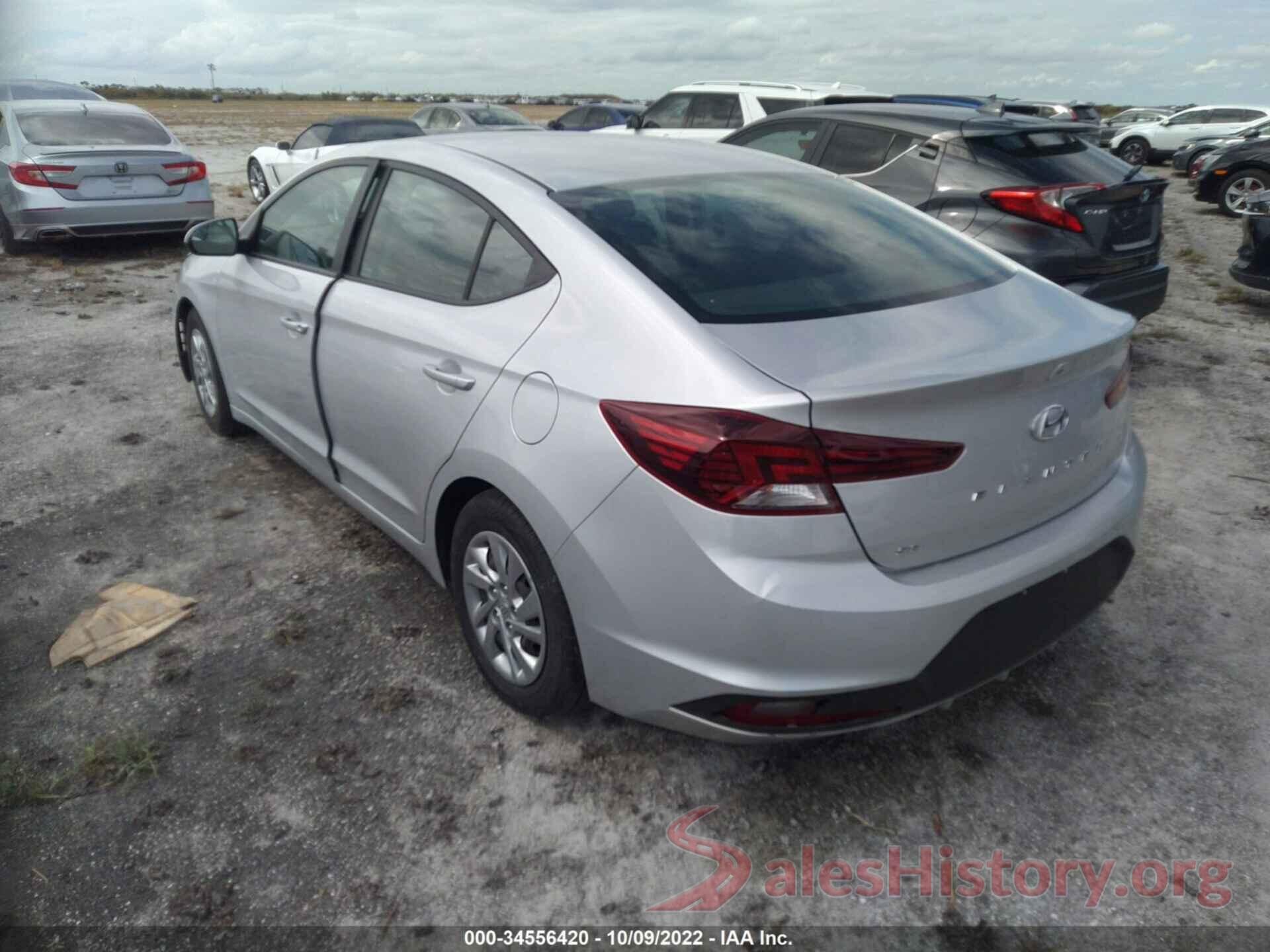 KMHD74LF4KU863976 2019 HYUNDAI ELANTRA