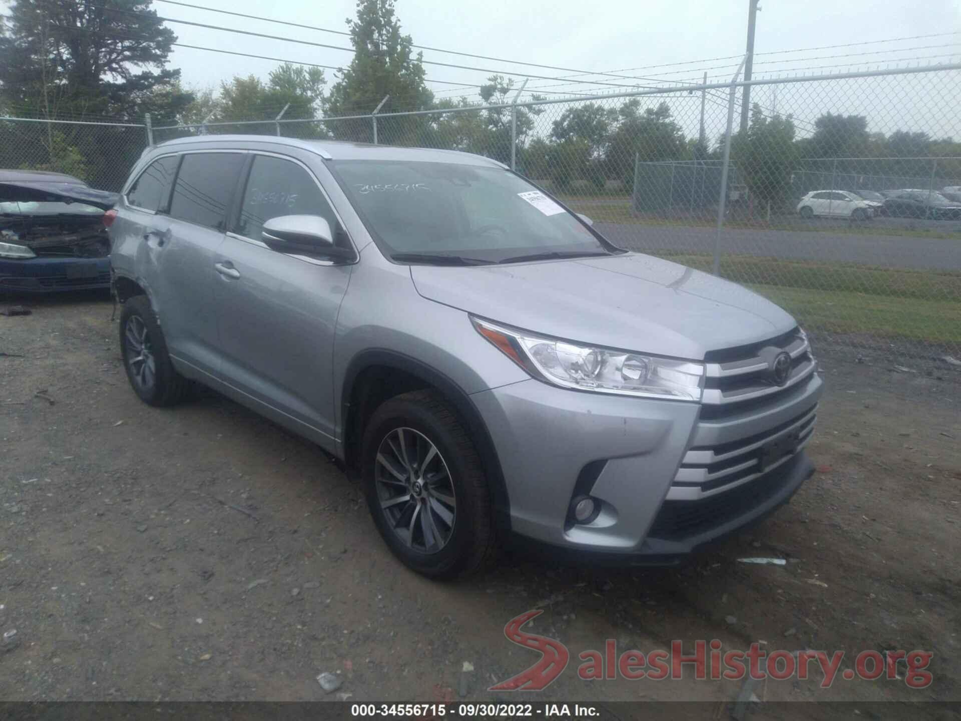 5TDJZRFH4HS387382 2017 TOYOTA HIGHLANDER