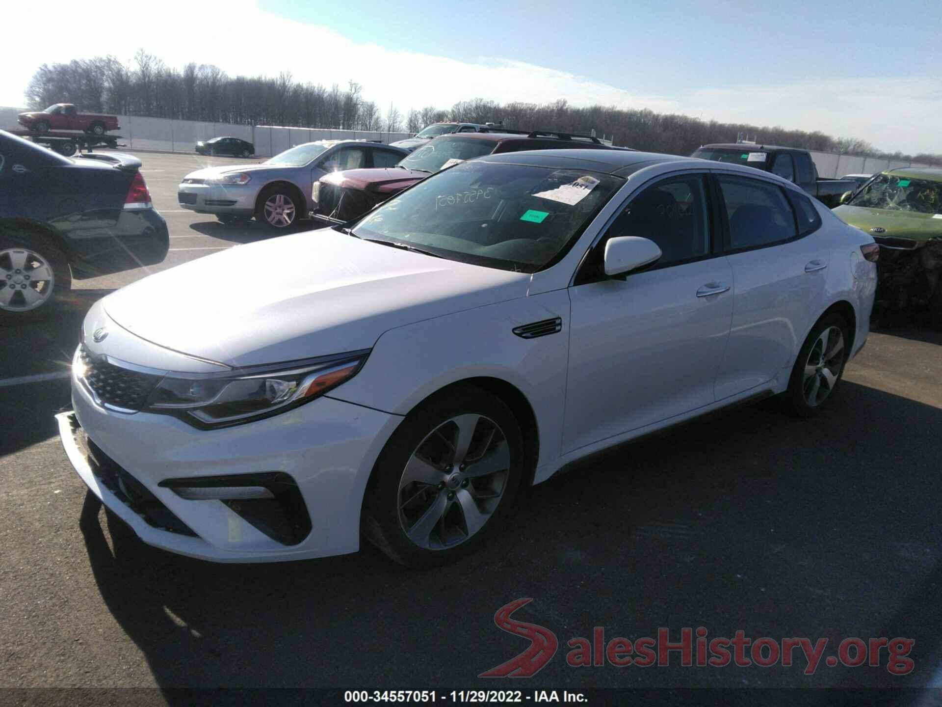 5XXGT4L31KG291788 2019 KIA OPTIMA