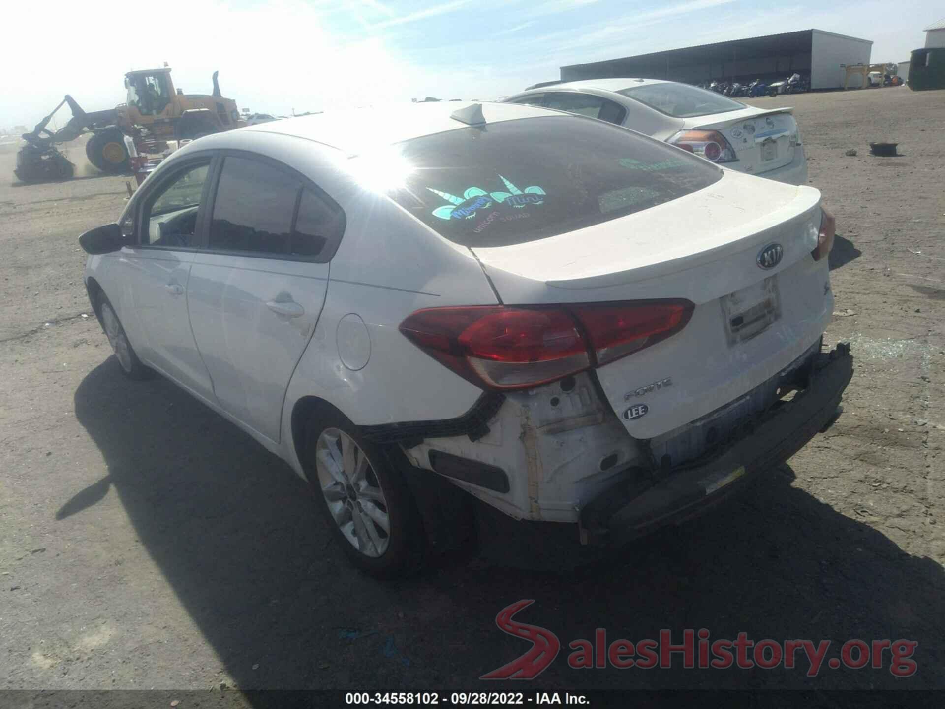 3KPFL4A75HE103017 2017 KIA FORTE