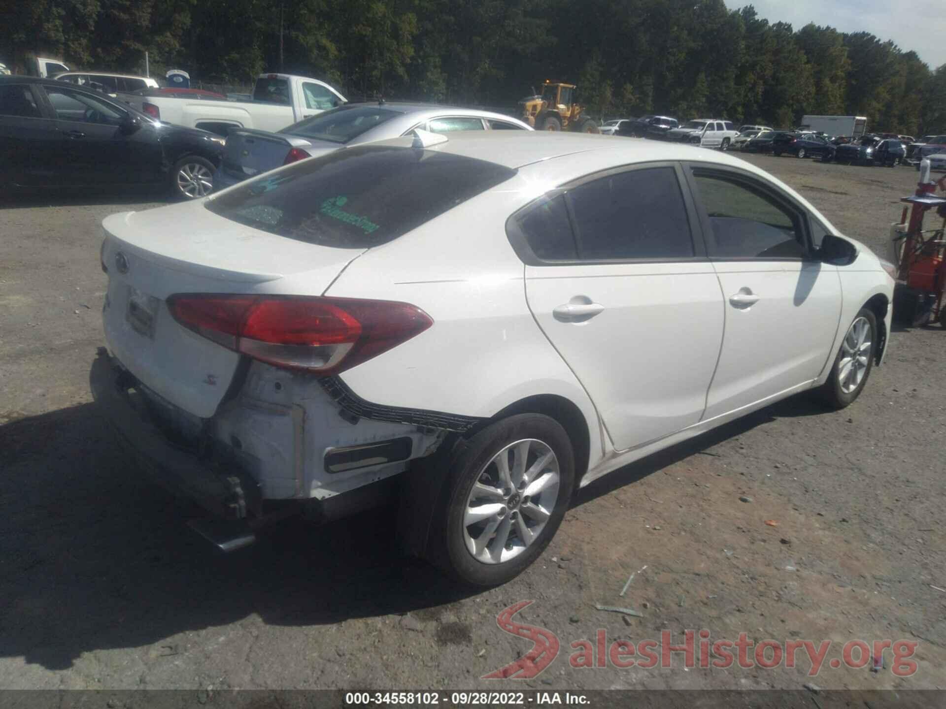 3KPFL4A75HE103017 2017 KIA FORTE