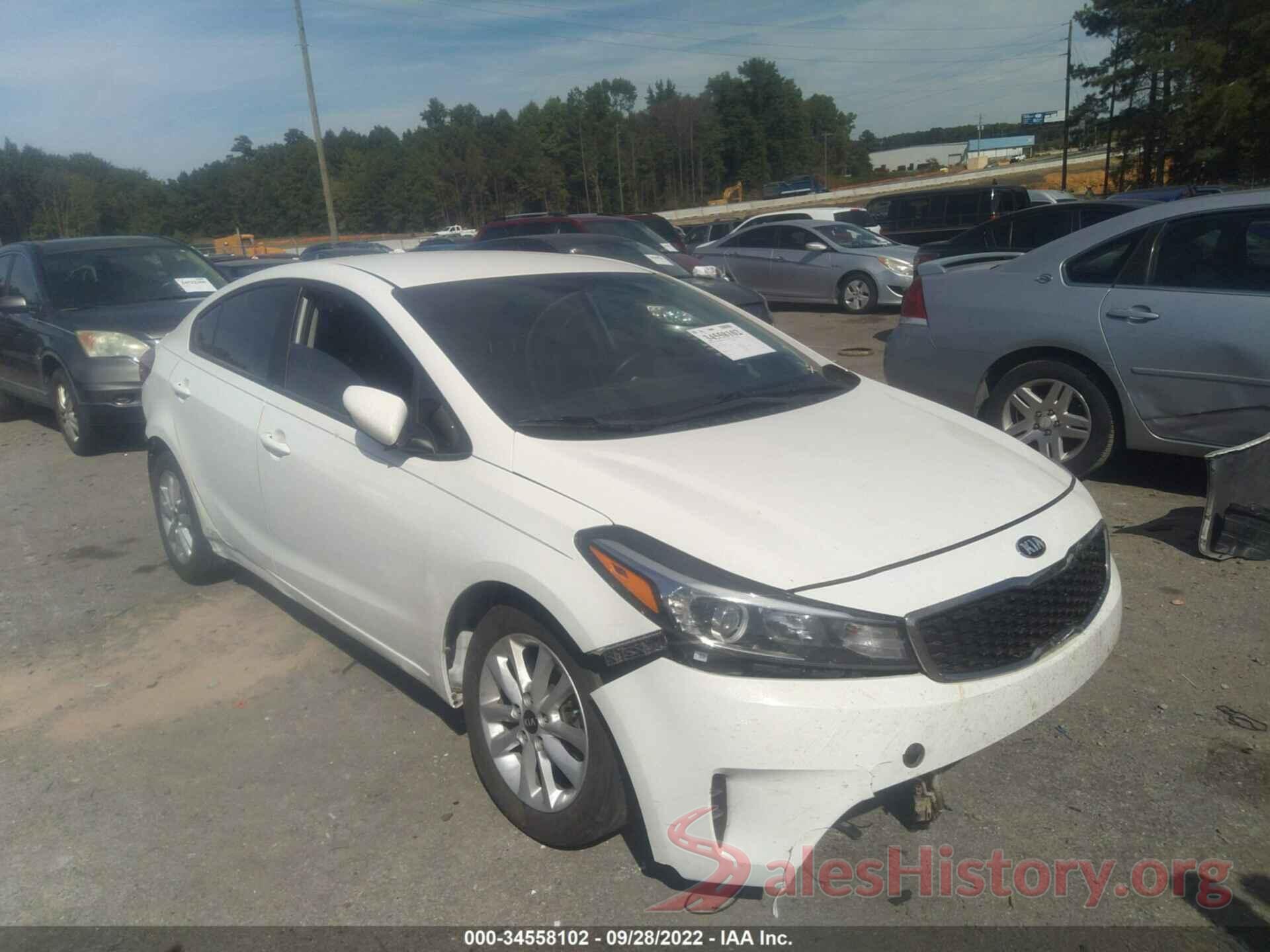 3KPFL4A75HE103017 2017 KIA FORTE