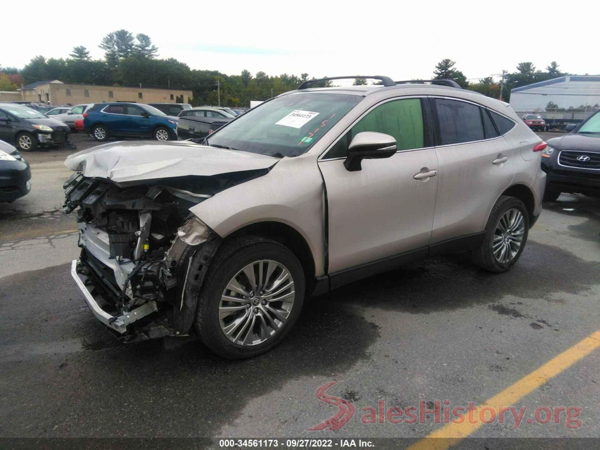 JTEAAAAH7NJ094306 2022 TOYOTA VENZA