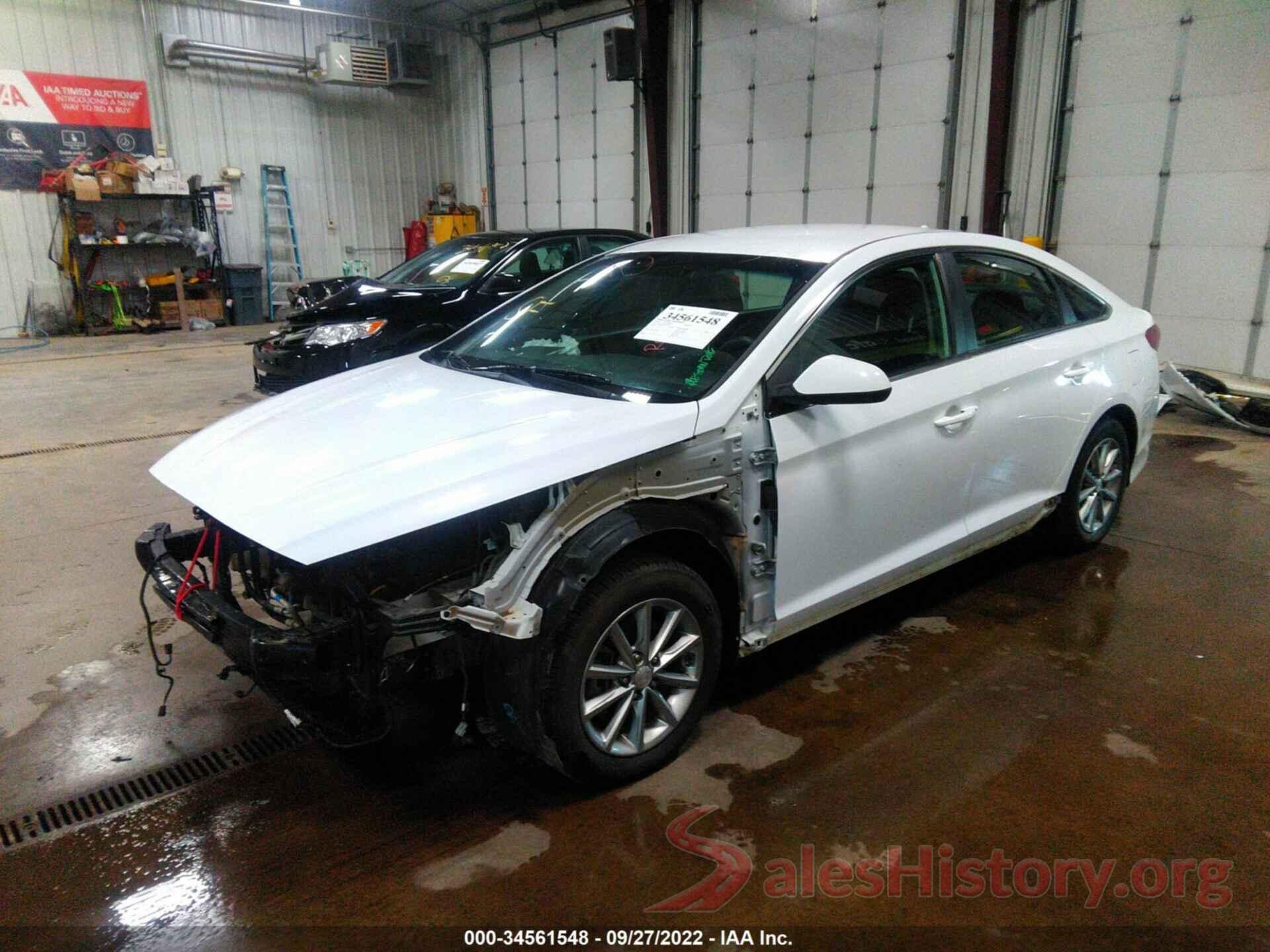 5NPE24AF2KH763430 2019 HYUNDAI SONATA