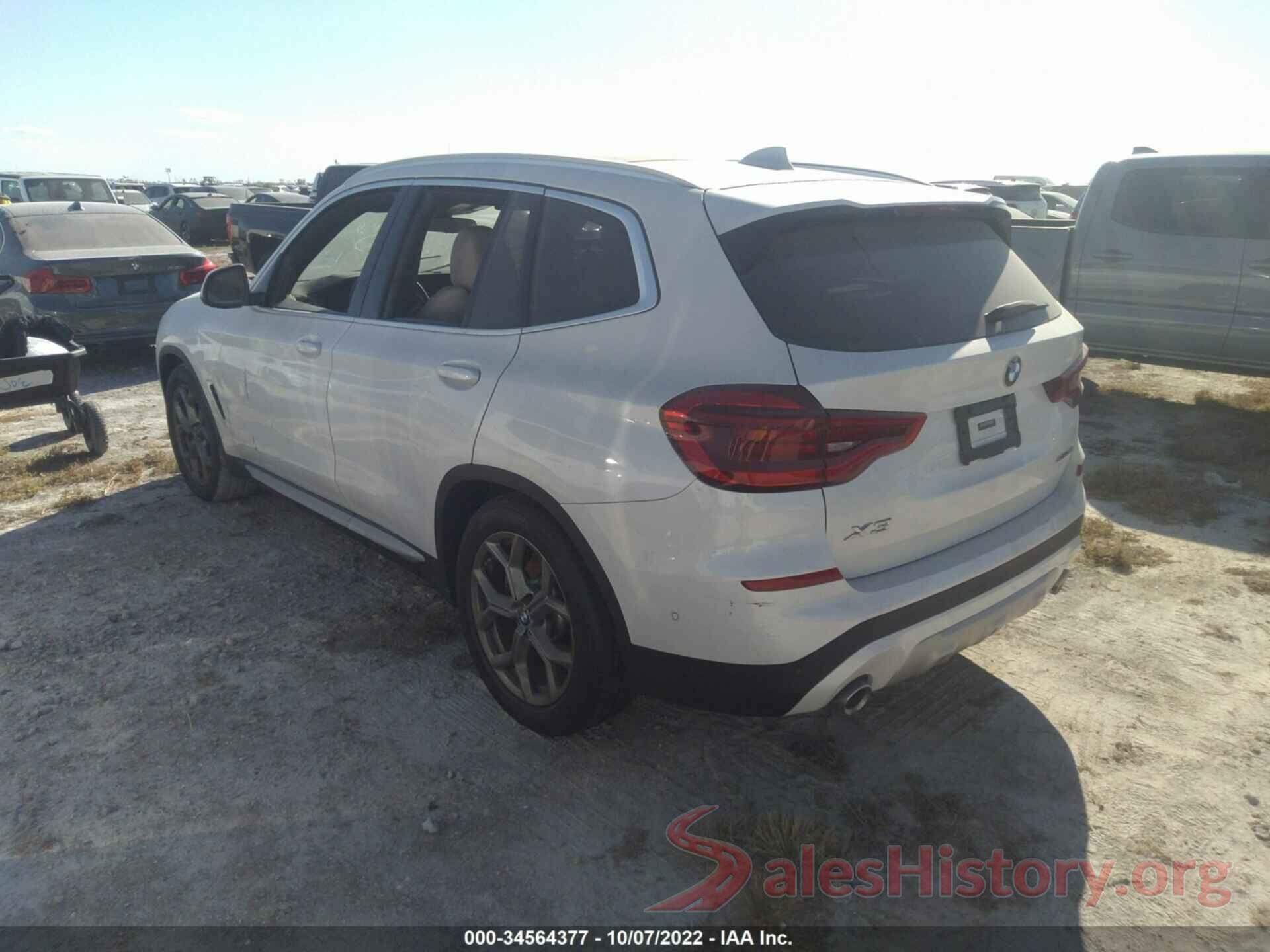 5UXTY3C04M9G20078 2021 BMW X3