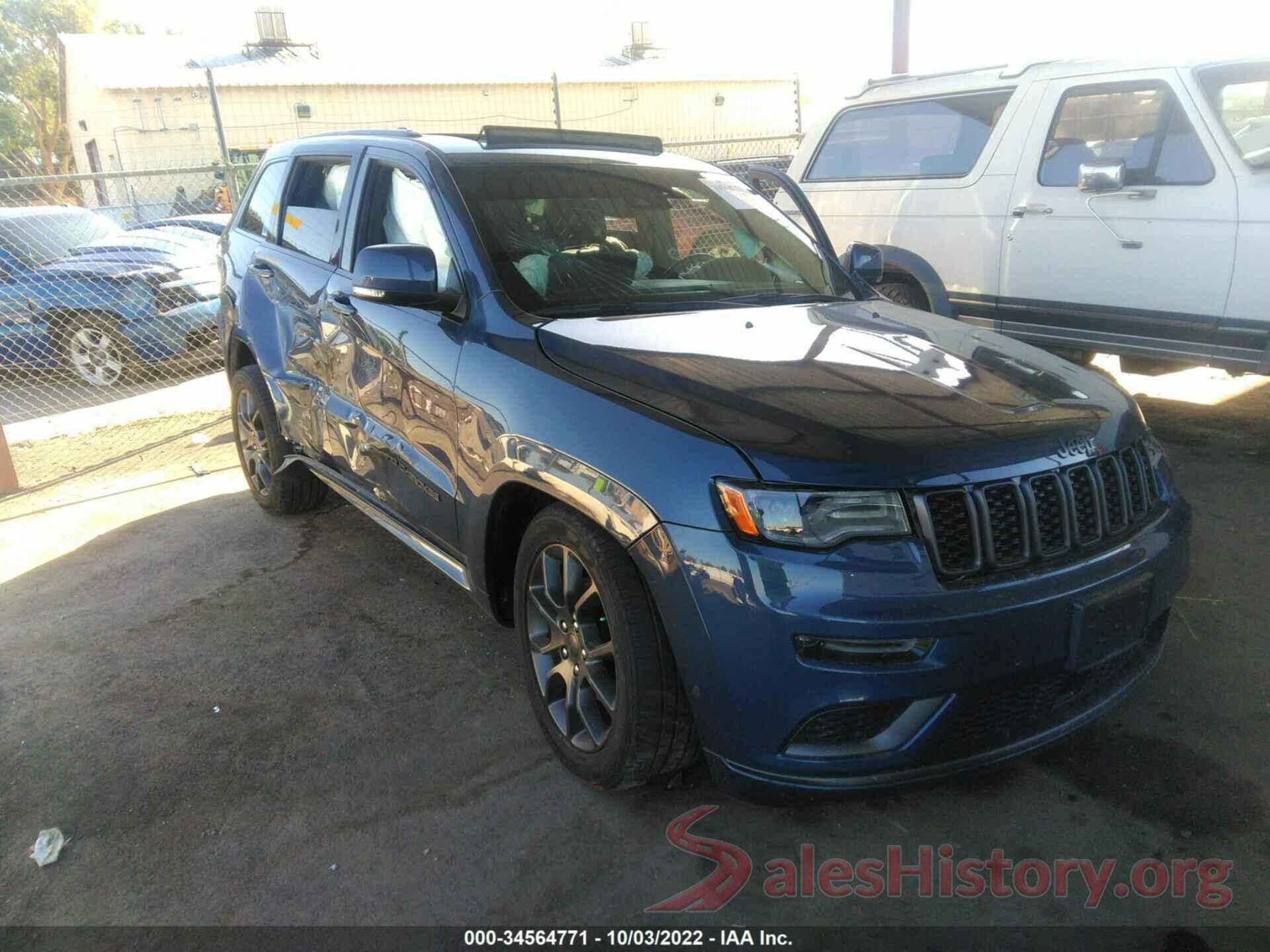 1C4RJFCG6LC158457 2020 JEEP GRAND CHEROKEE