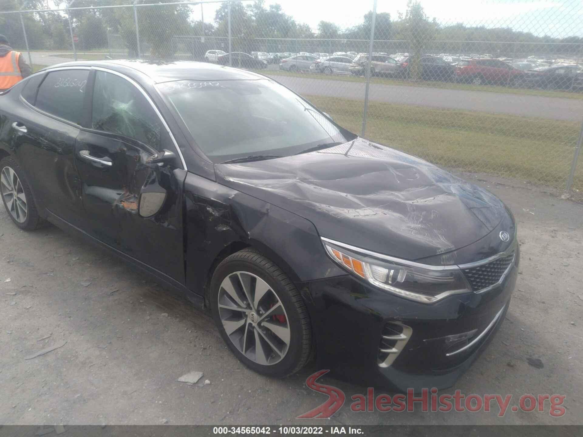 5XXGW4L22GG086244 2016 KIA OPTIMA