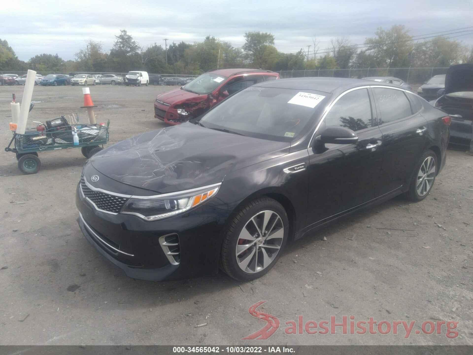 5XXGW4L22GG086244 2016 KIA OPTIMA