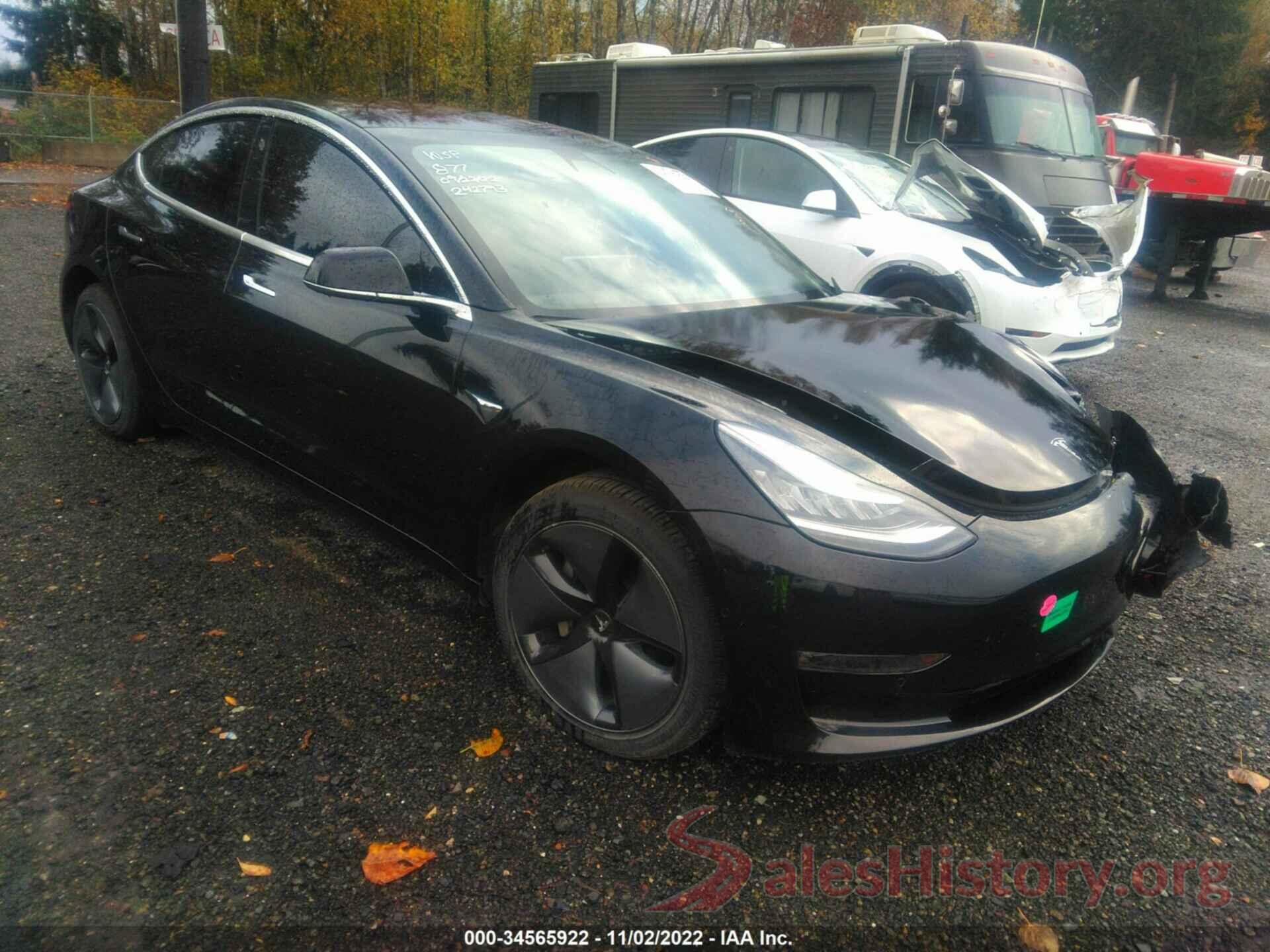 5YJ3E1EA6KF304752 2019 TESLA MODEL 3