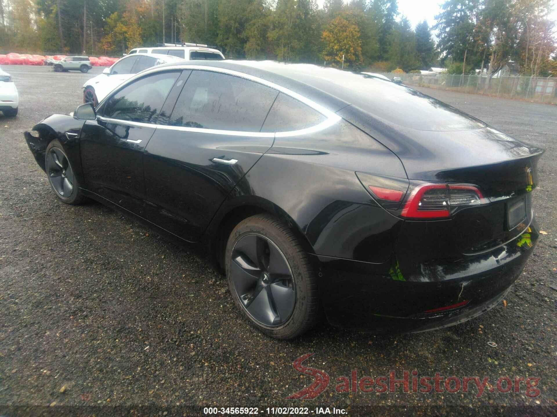 5YJ3E1EA6KF304752 2019 TESLA MODEL 3