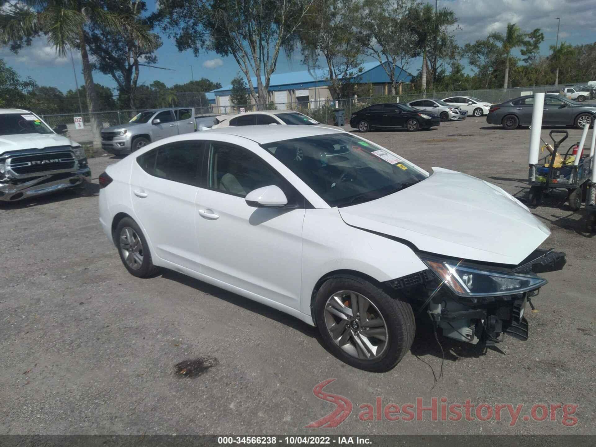 5NPD84LF2KH483255 2019 HYUNDAI ELANTRA