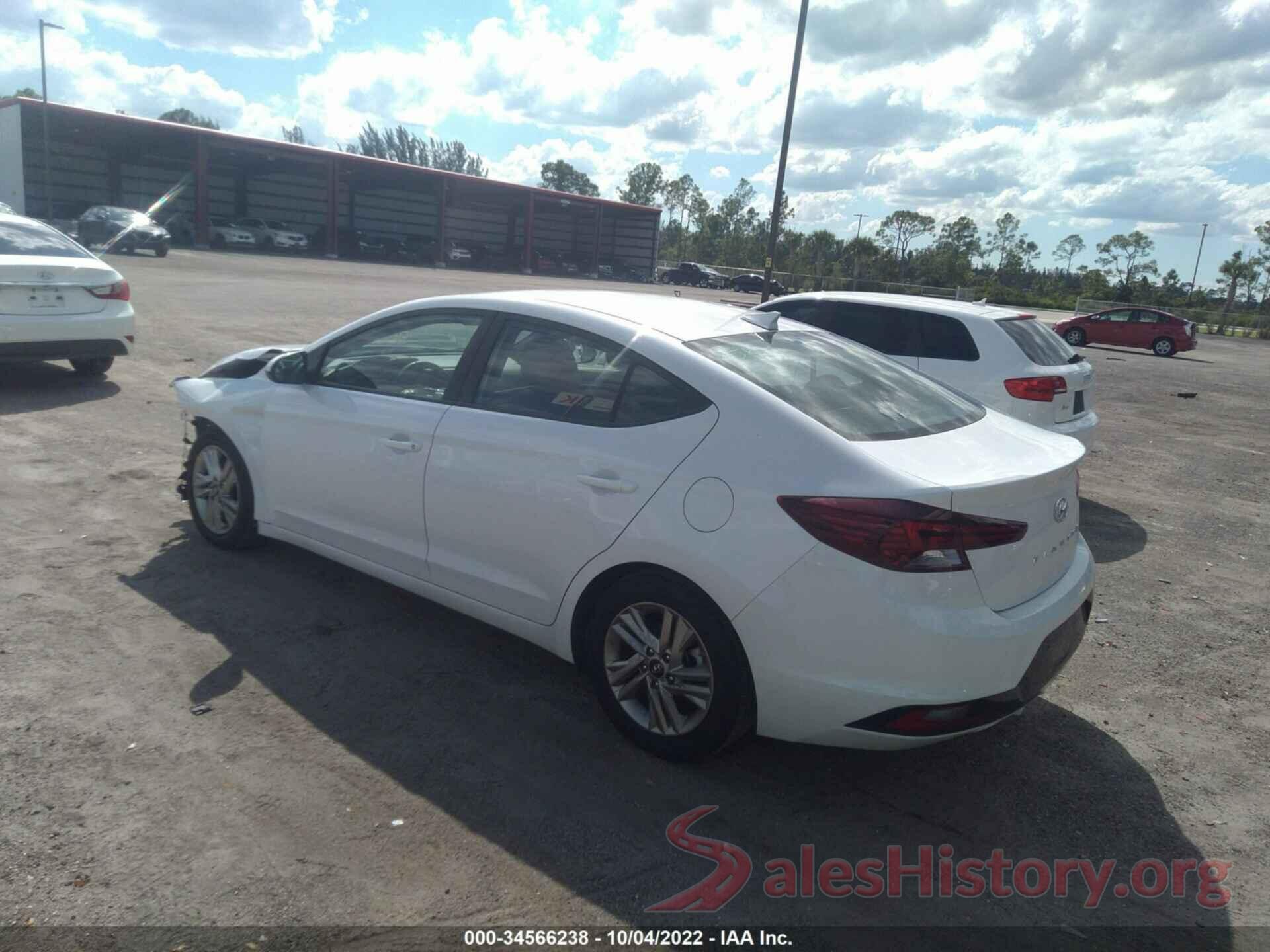 5NPD84LF2KH483255 2019 HYUNDAI ELANTRA