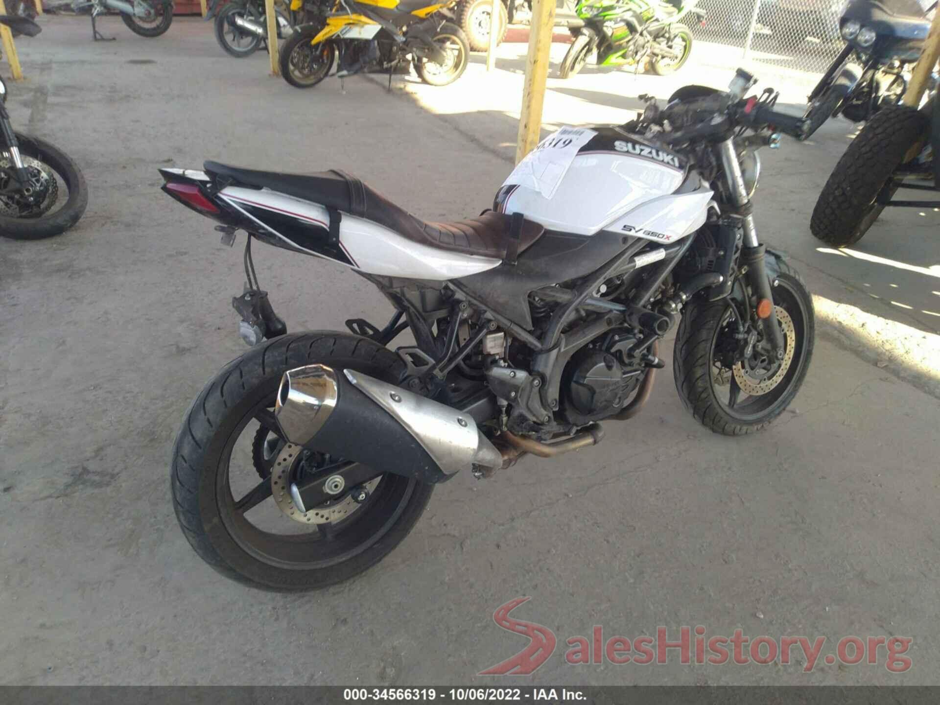 JS1VP55B3K7100428 2019 SUZUKI SV650