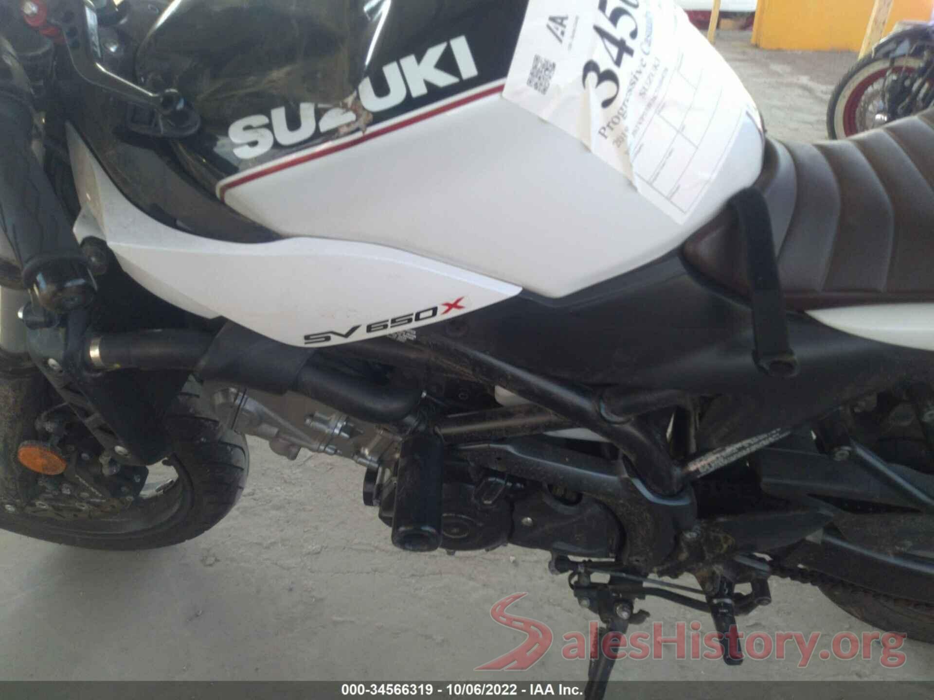 JS1VP55B3K7100428 2019 SUZUKI SV650