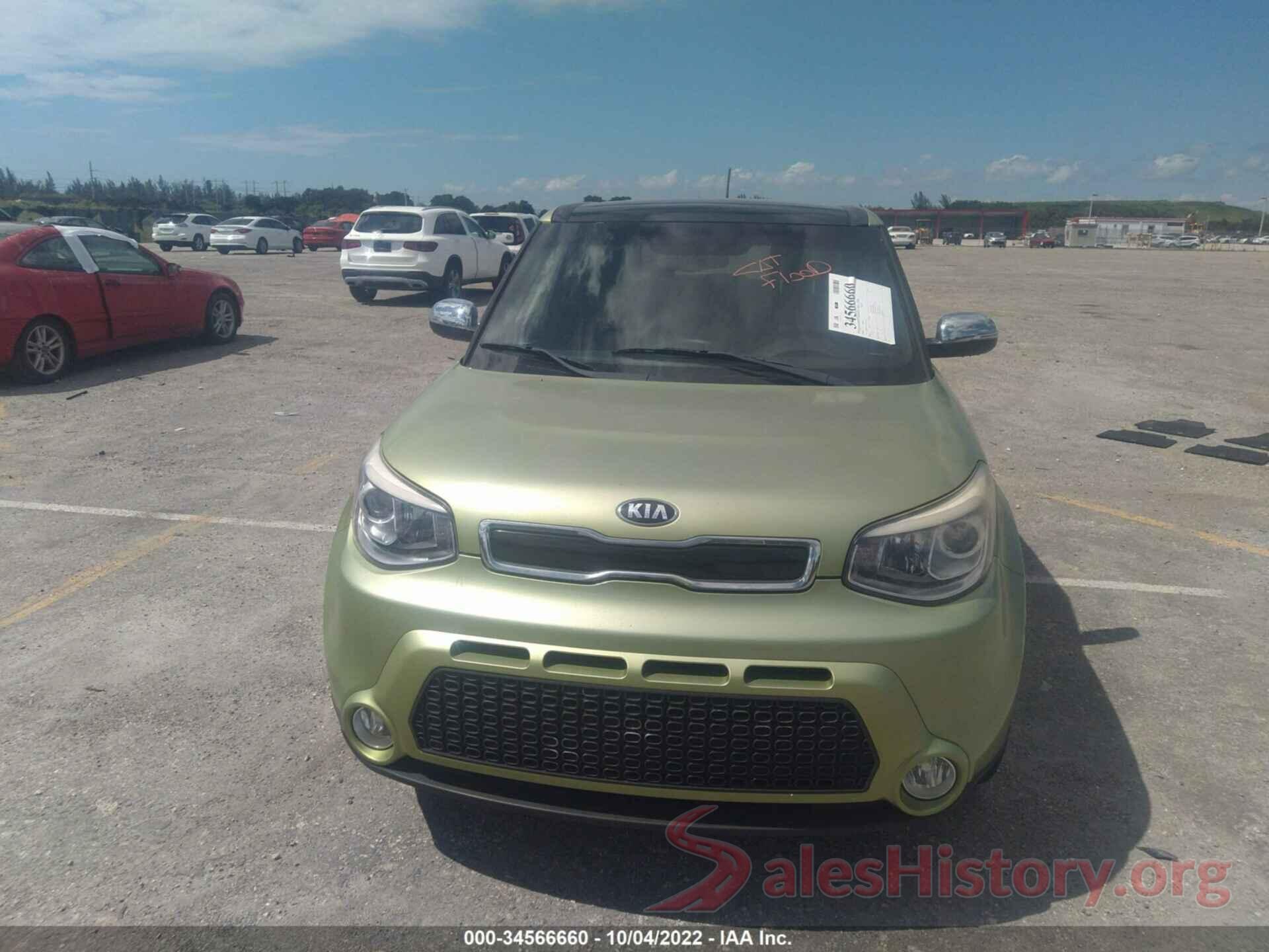 KNDJX3A51E7725326 2014 KIA SOUL