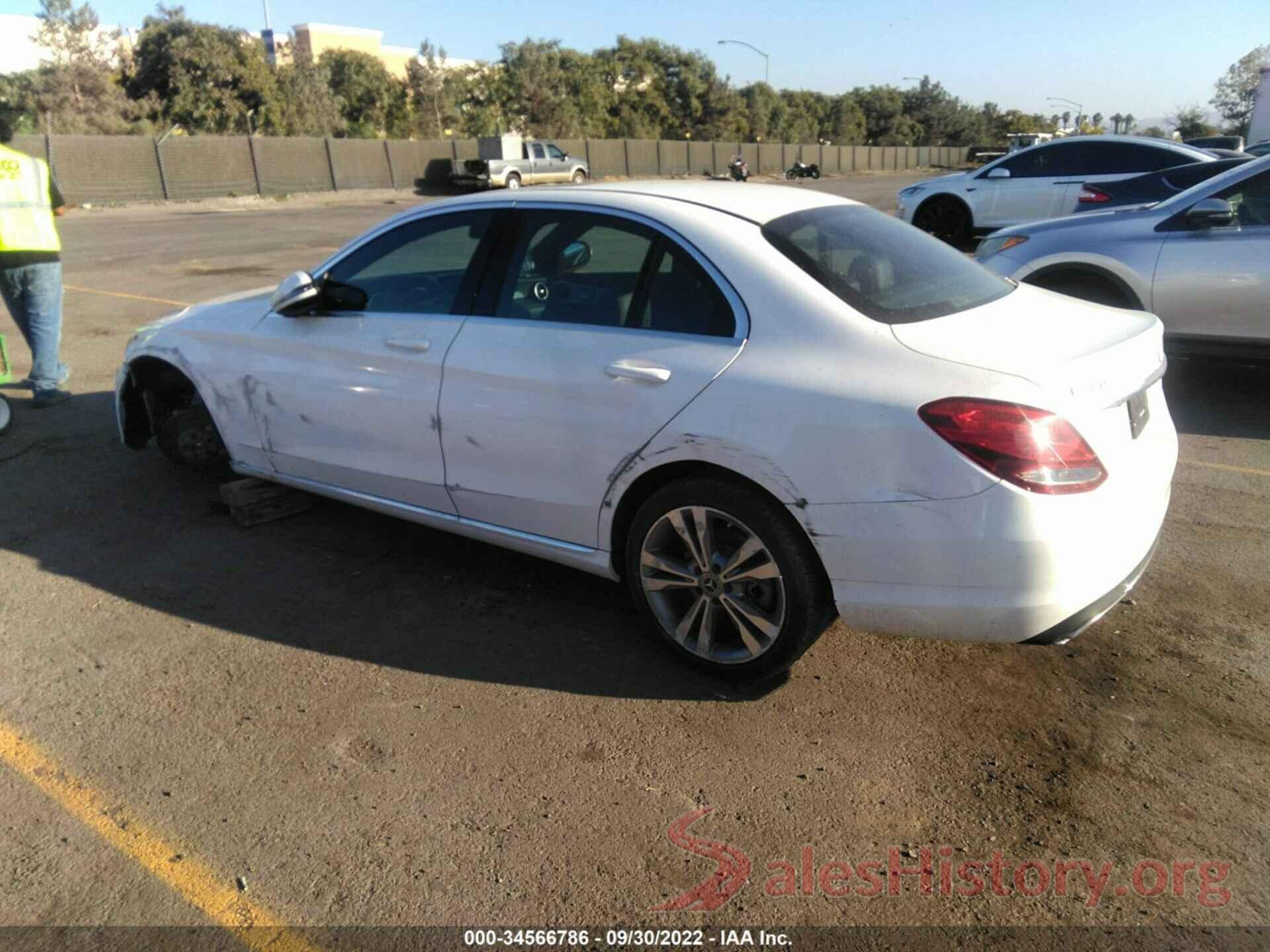 55SWF4JB0JU273215 2018 MERCEDES-BENZ C-CLASS