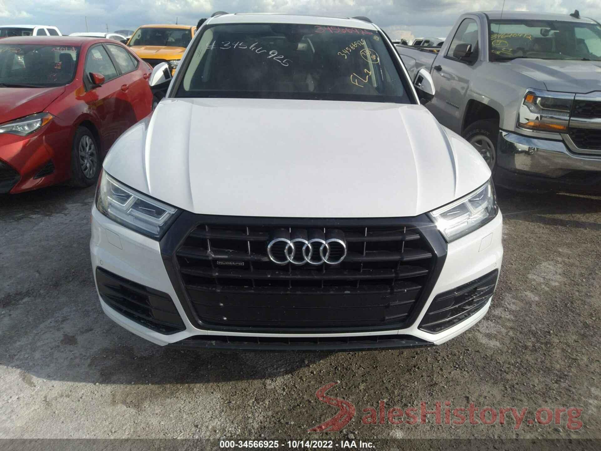 WA1BNAFY8K2071400 2019 AUDI Q5