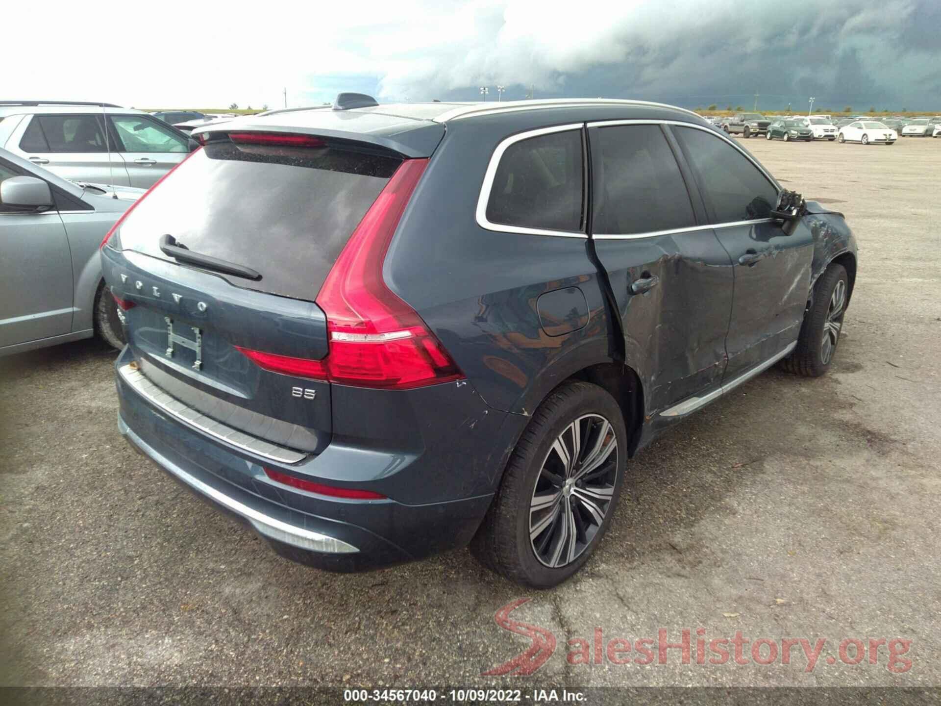 YV4L12DL0N1080375 2022 VOLVO XC60